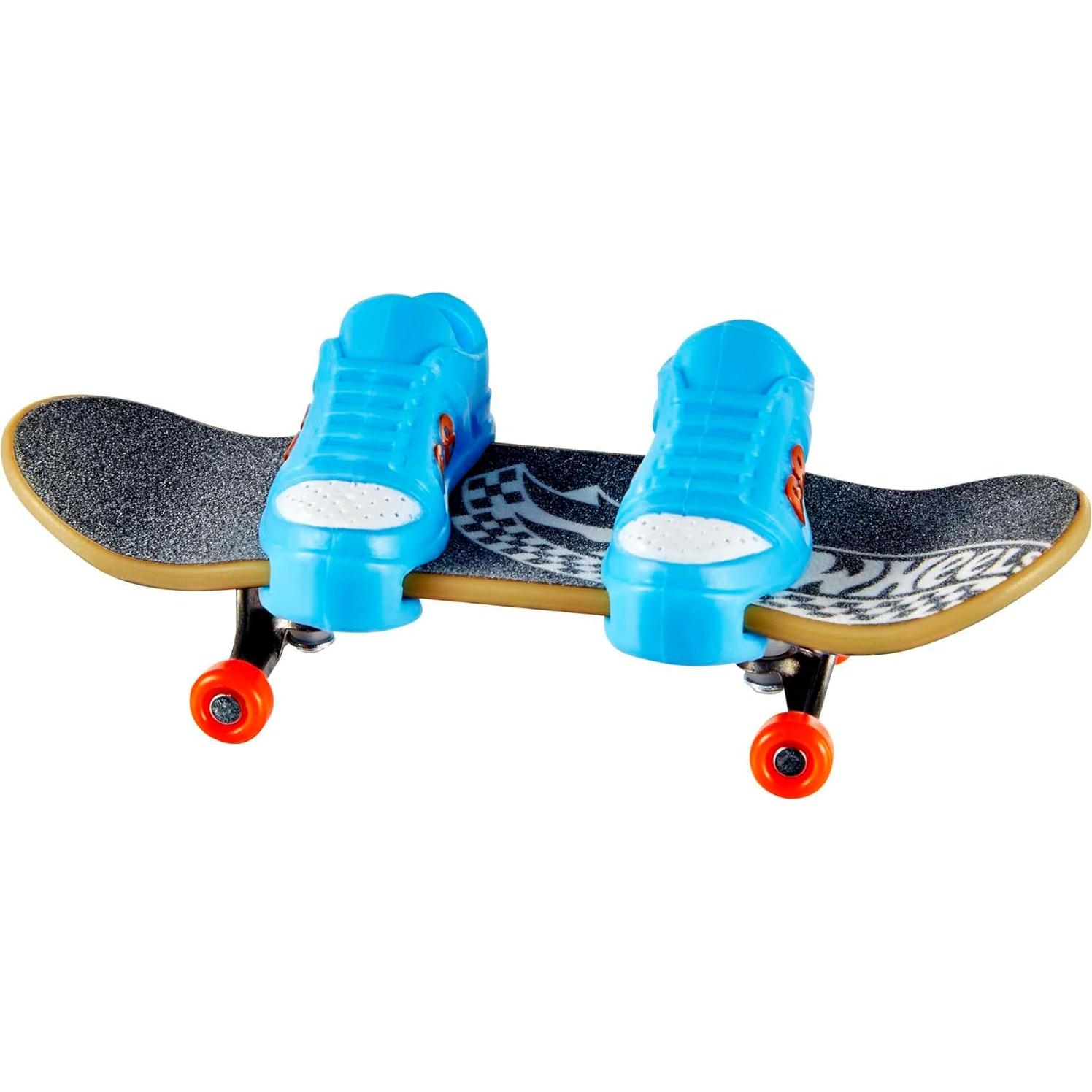 Fingerboard Hot Wheels Skate Tony Hawk con Zapatillas