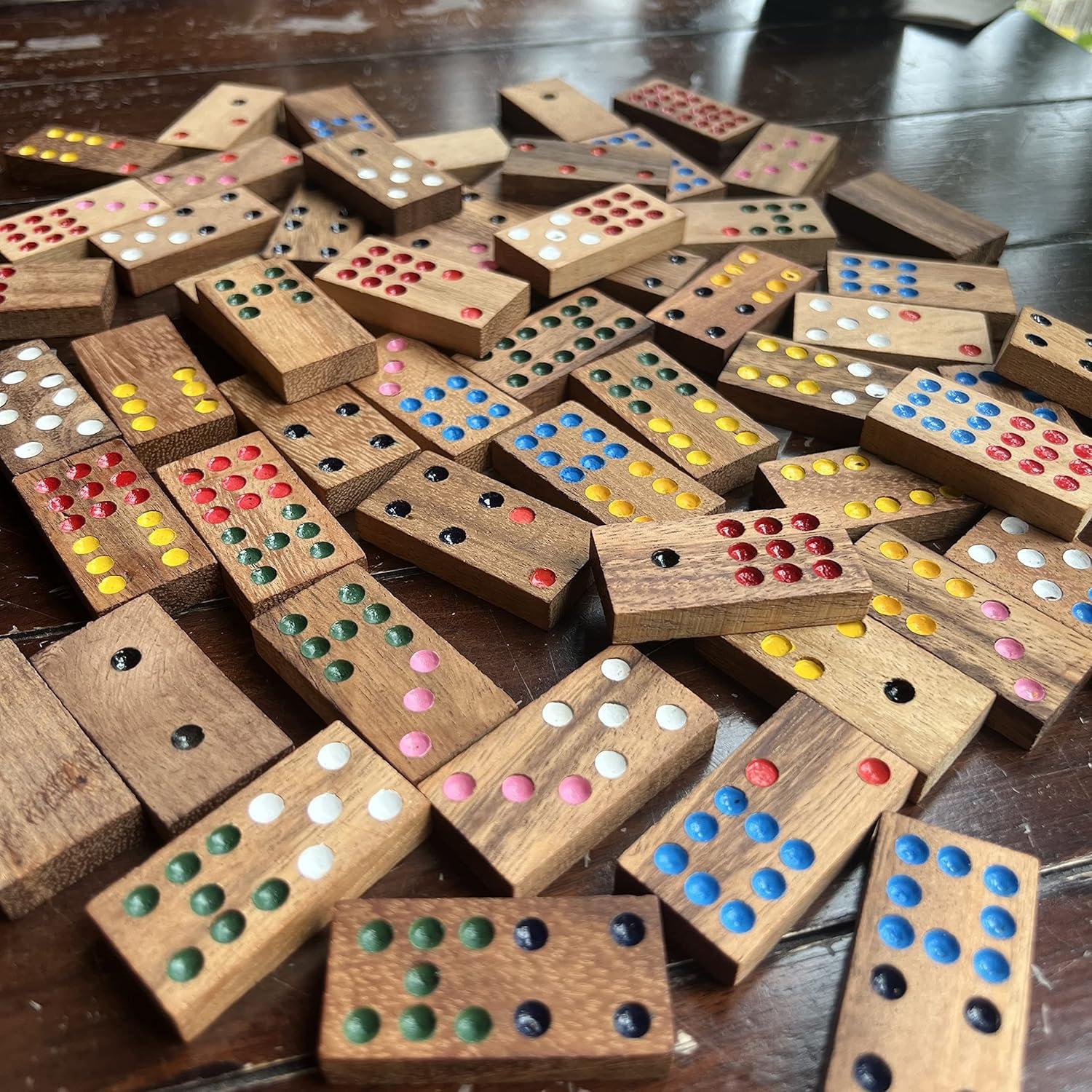 Dominó Clásico NUTTA 56 Fichas Juego de Mesa Madera