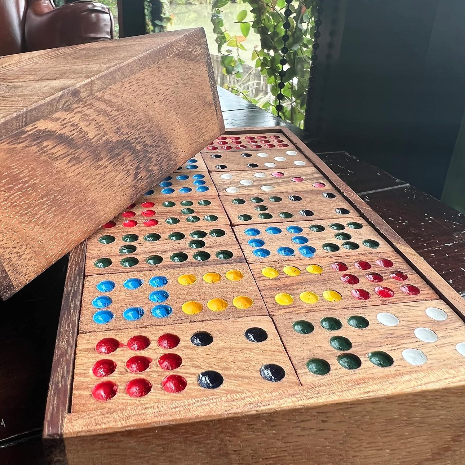 Dominó Clásico NUTTA 56 Fichas Juego de Mesa Madera