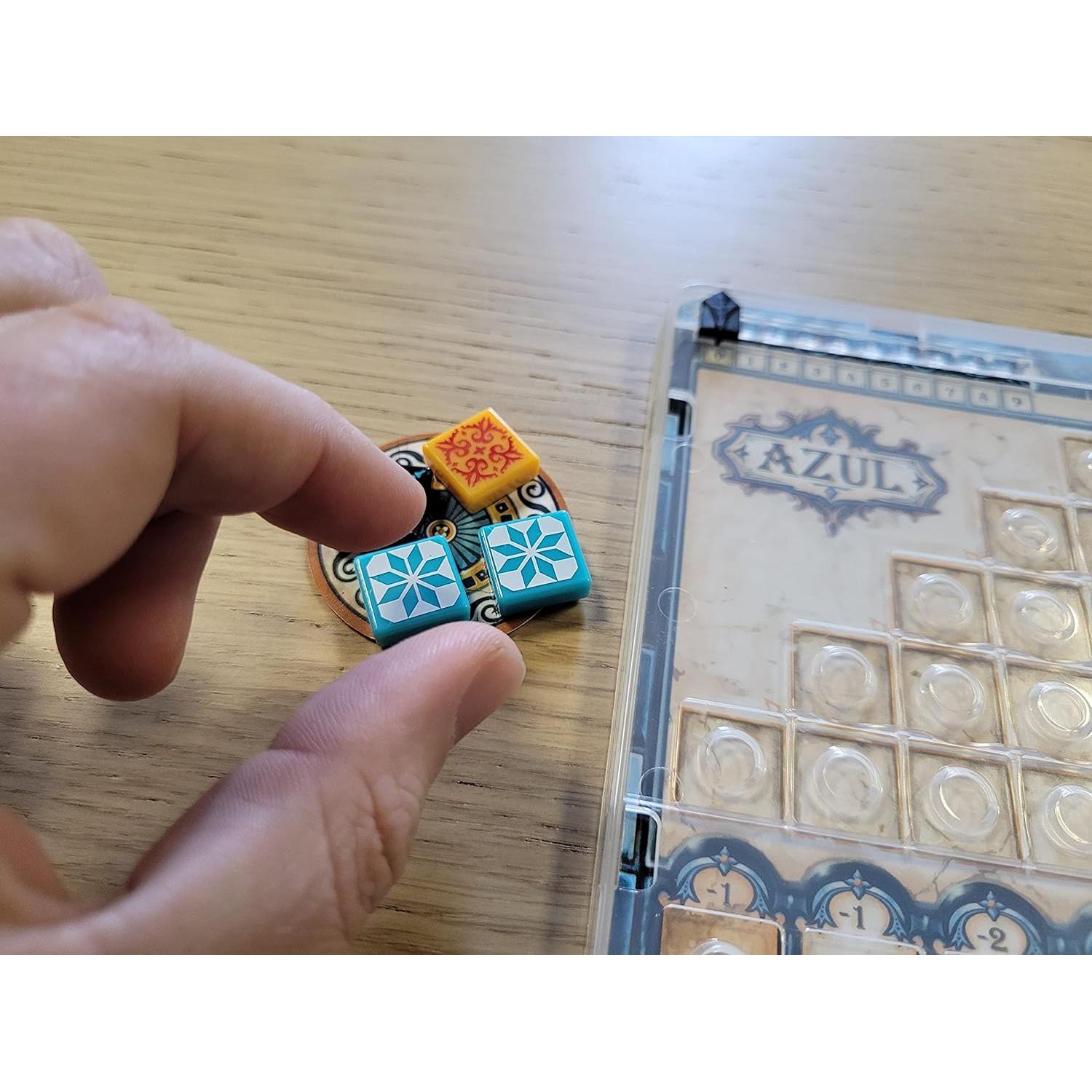 Mini Juego de Mesa Azul - Estrategia de Colocación de Losetas