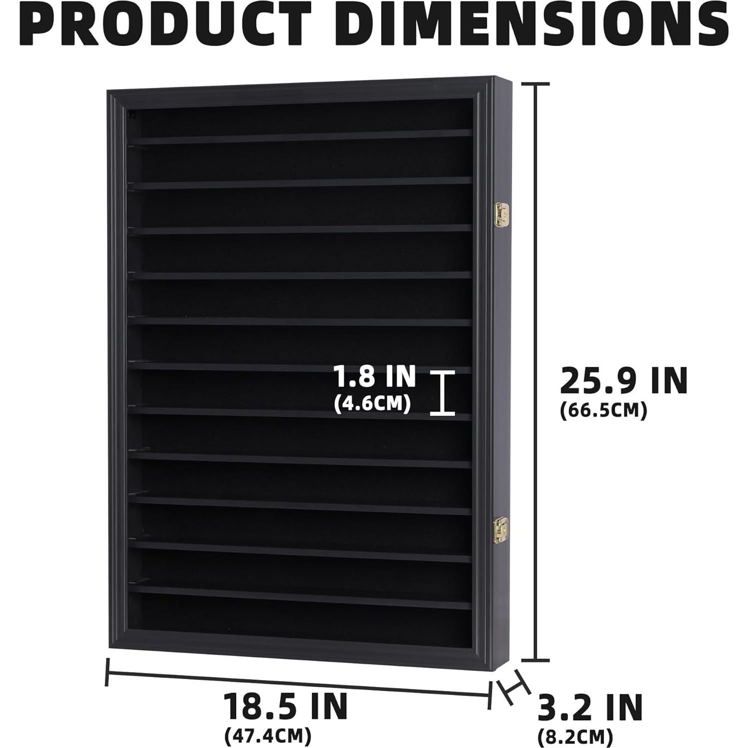 Estuche de exhibición para coches Hot Toy Cars 1:64-1:43