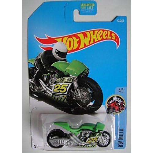 Hot Wheels Moto Street Stealth 2017 Cromo Verde 1:64