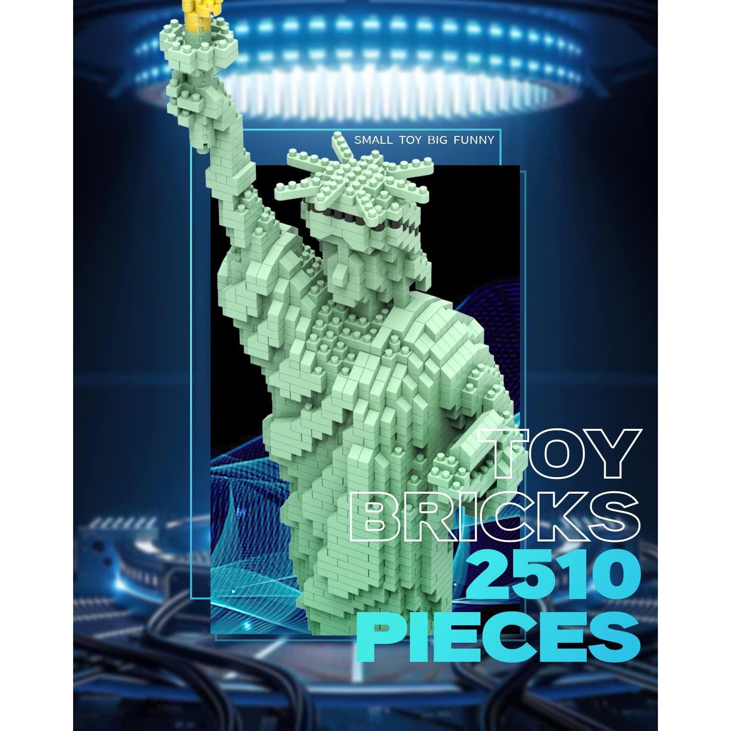 Set de Construcción Estatua de la Libertad dOvOb 2510 Piezas