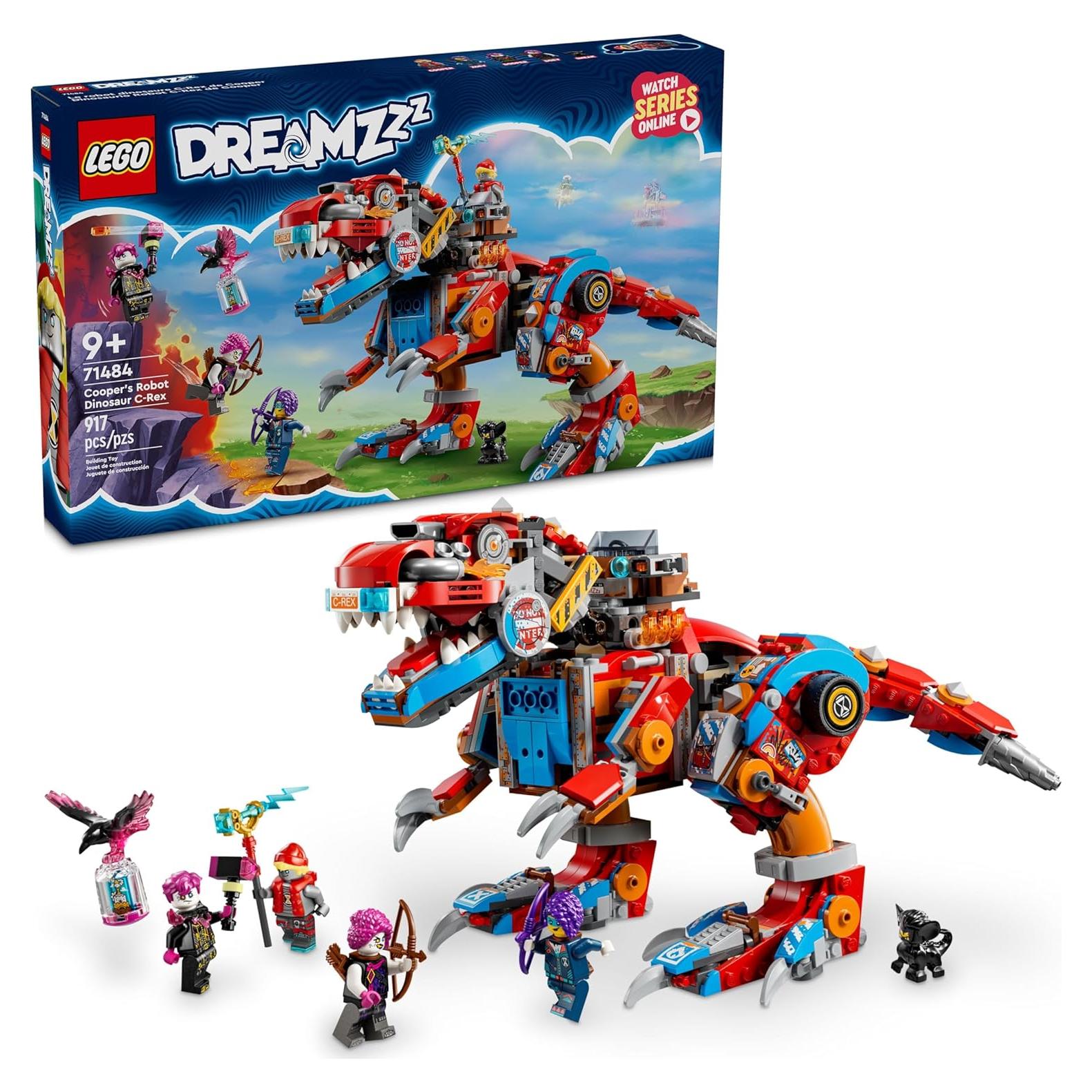 LEGO Dreamzzz Robot Dinosaurio C-Rex Cooper 917 Piezas 9+