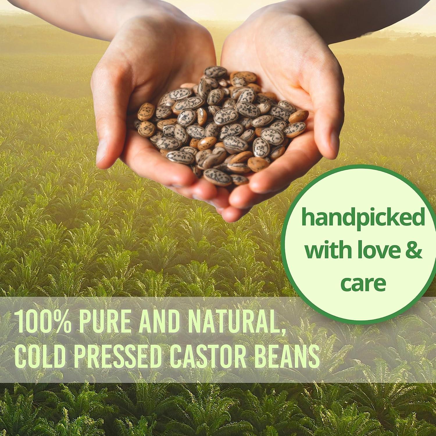 Aceite de Ricino 500ml Essentially KateS - 100% Puro y Natural