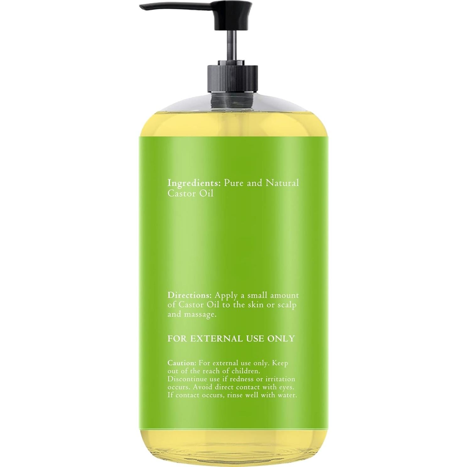 Aceite de Ricino 500ml Essentially KateS - 100% Puro y Natural