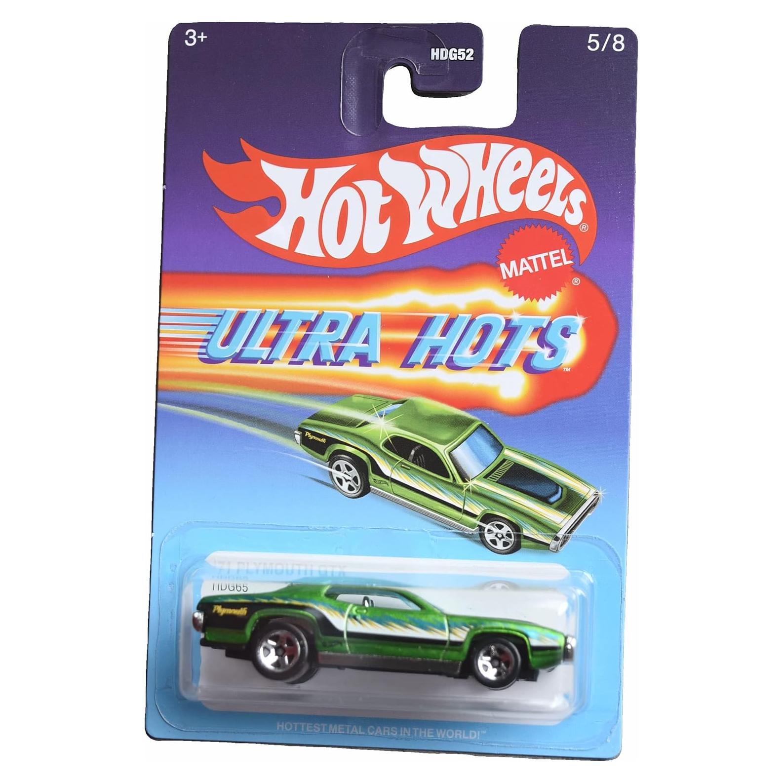Hot Wheels Plymouth GTX 1971 Escala 1:64 Verde Mattel