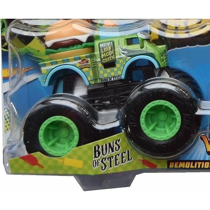 Hot Wheels Monster Trucks Buns of Steel y All Fried Up 1:64