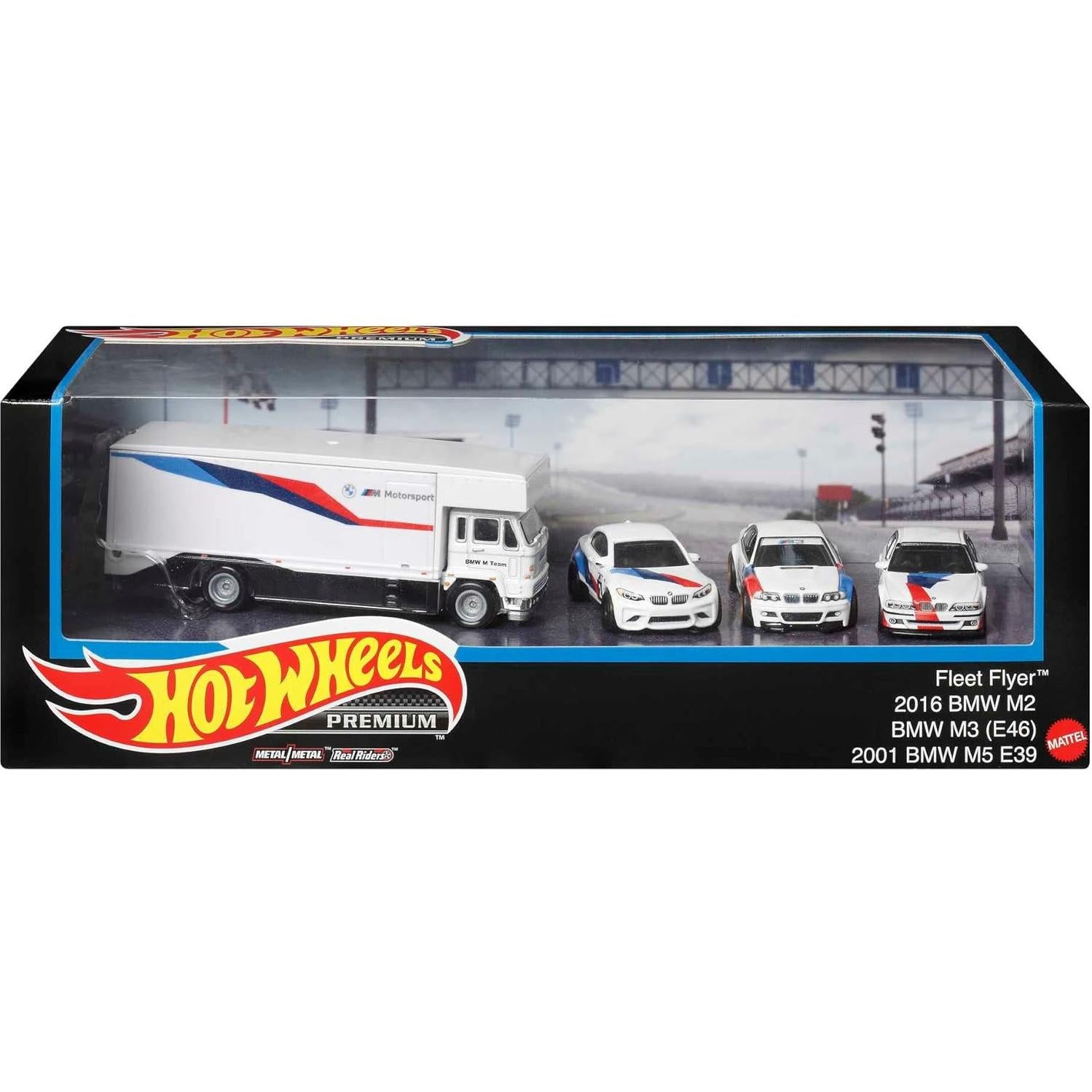 Conjunto Coleccionista Hot Wheels Premium HCR52 - 4 Vehículos
