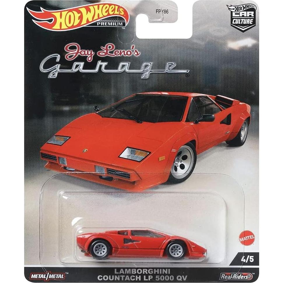 Hot Wheels Lamborghini Countach LP 5000 QV Rojo