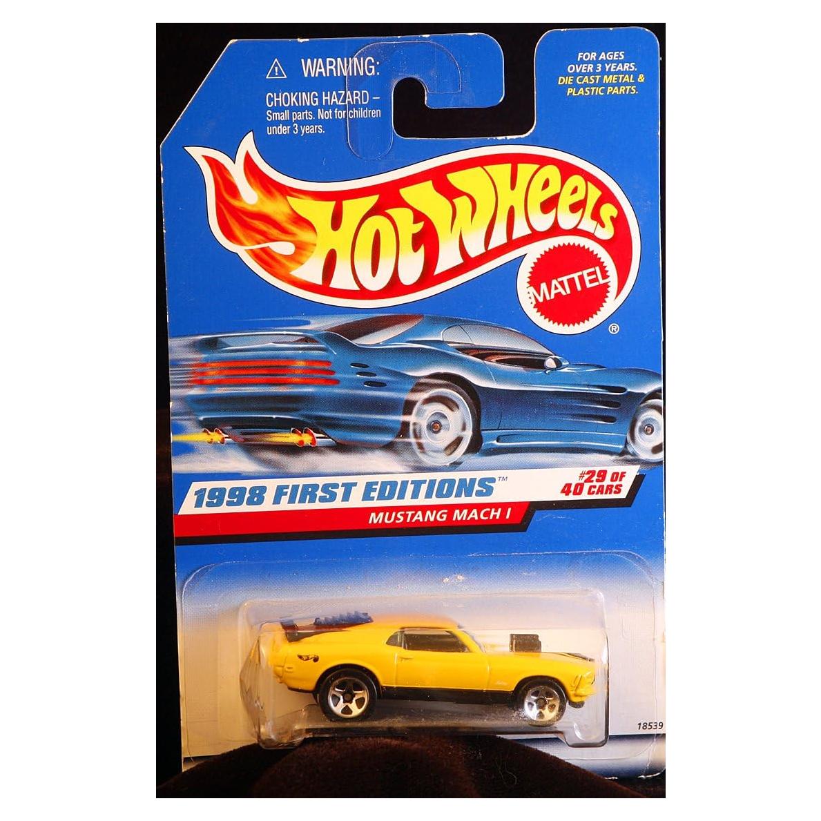 Hot Wheels Mustang Mach 1 1998 Edición Coleccionable 1:64