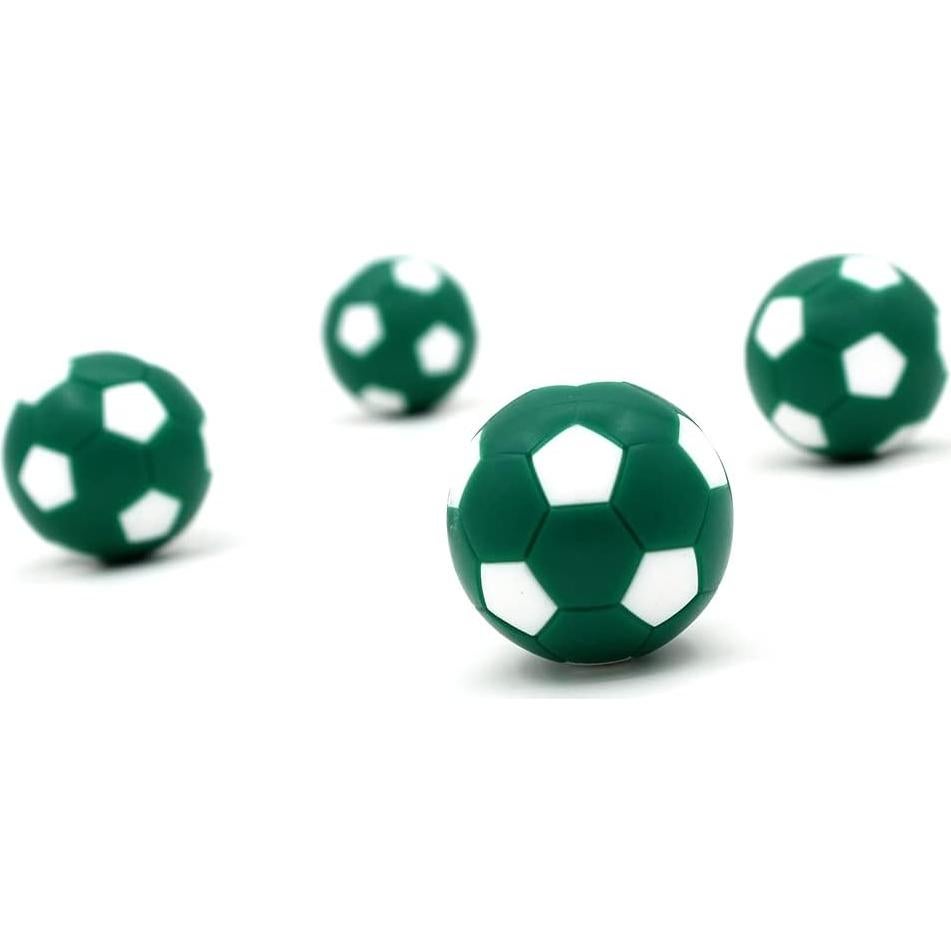 Juego de 12 Pelotas de Futbolín BQSPT 32mm Multicolor