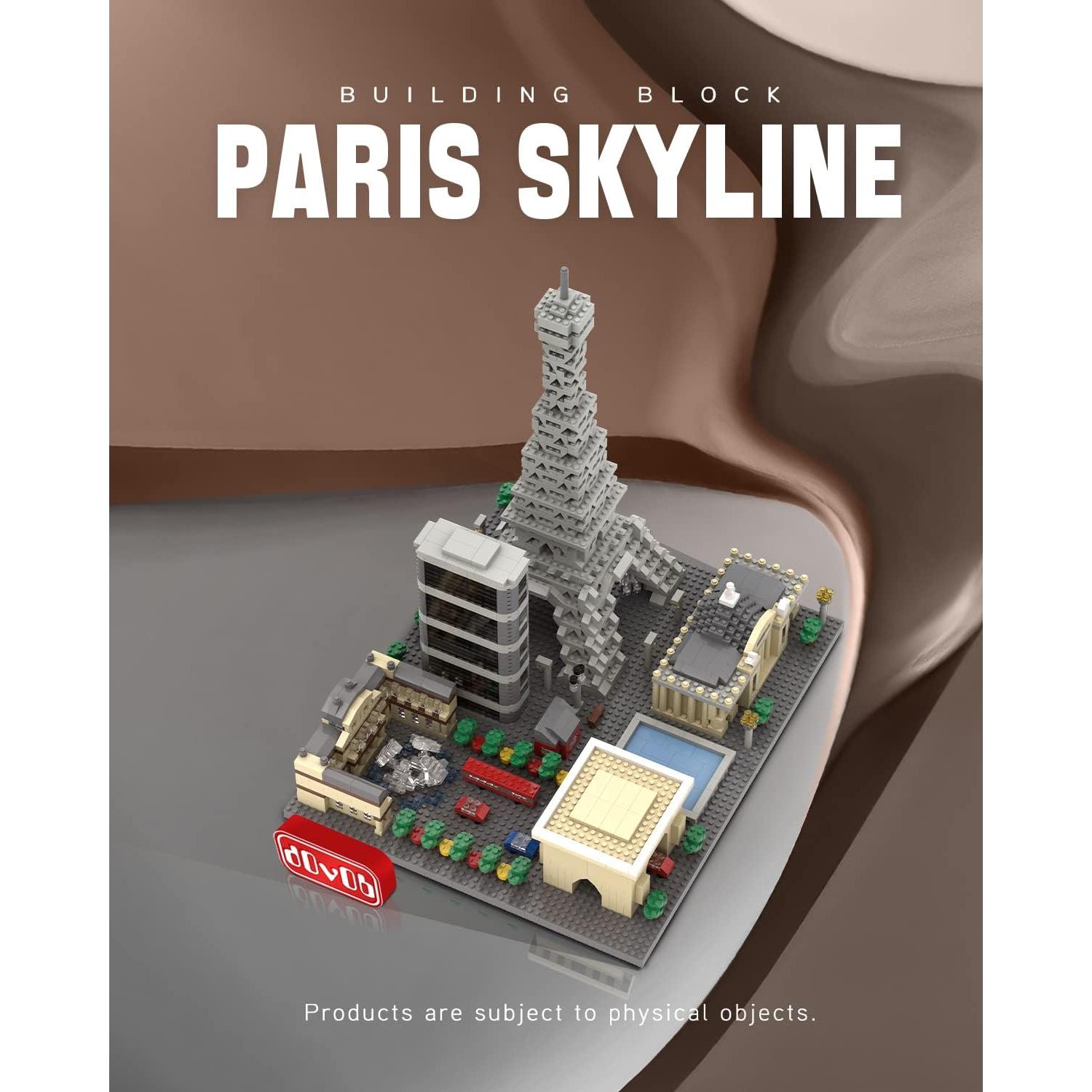 Set de Construcción Micro Bloques dOvOb Horizonte de París 2324 Piezas