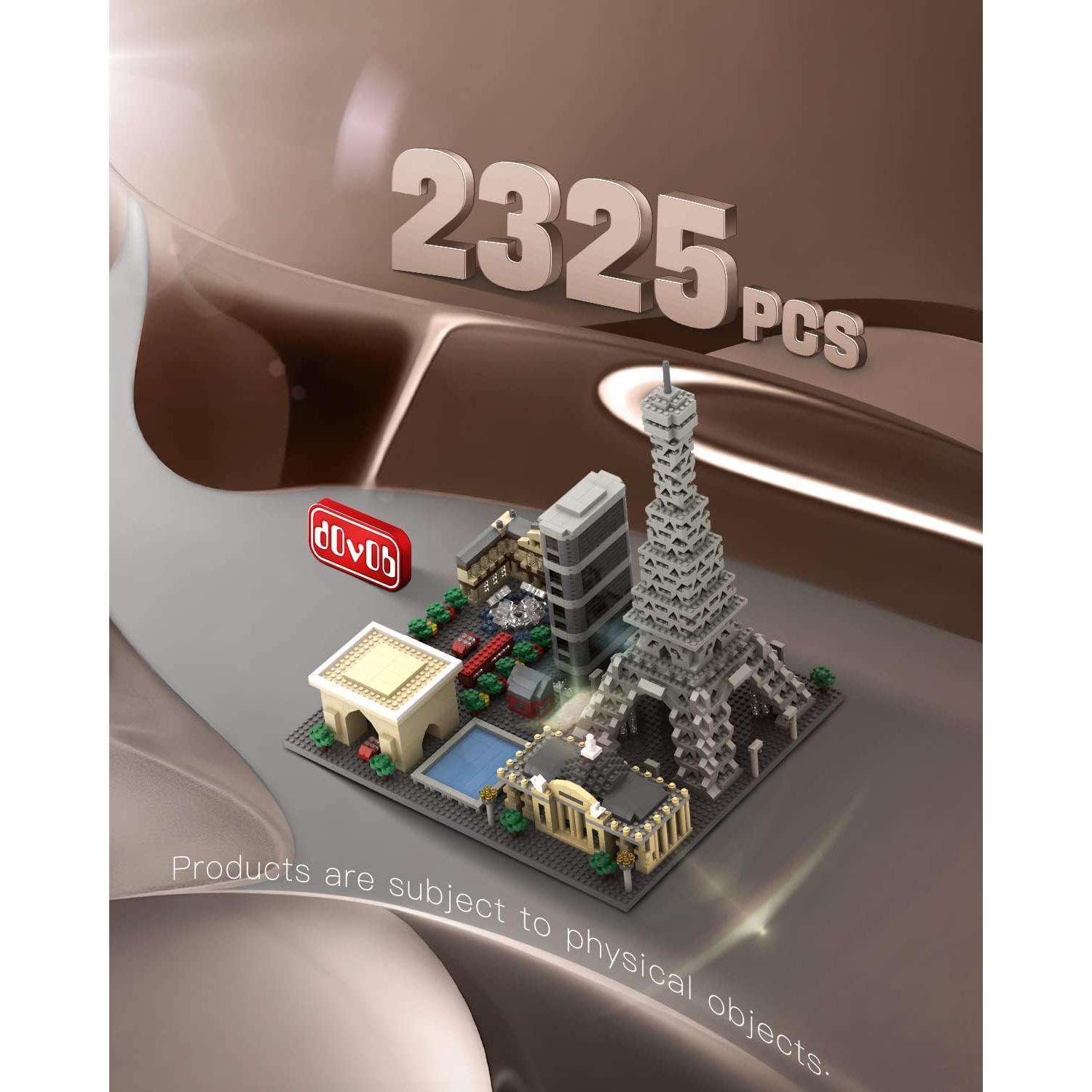 Set de Construcción Micro Bloques dOvOb Horizonte de París 2324 Piezas