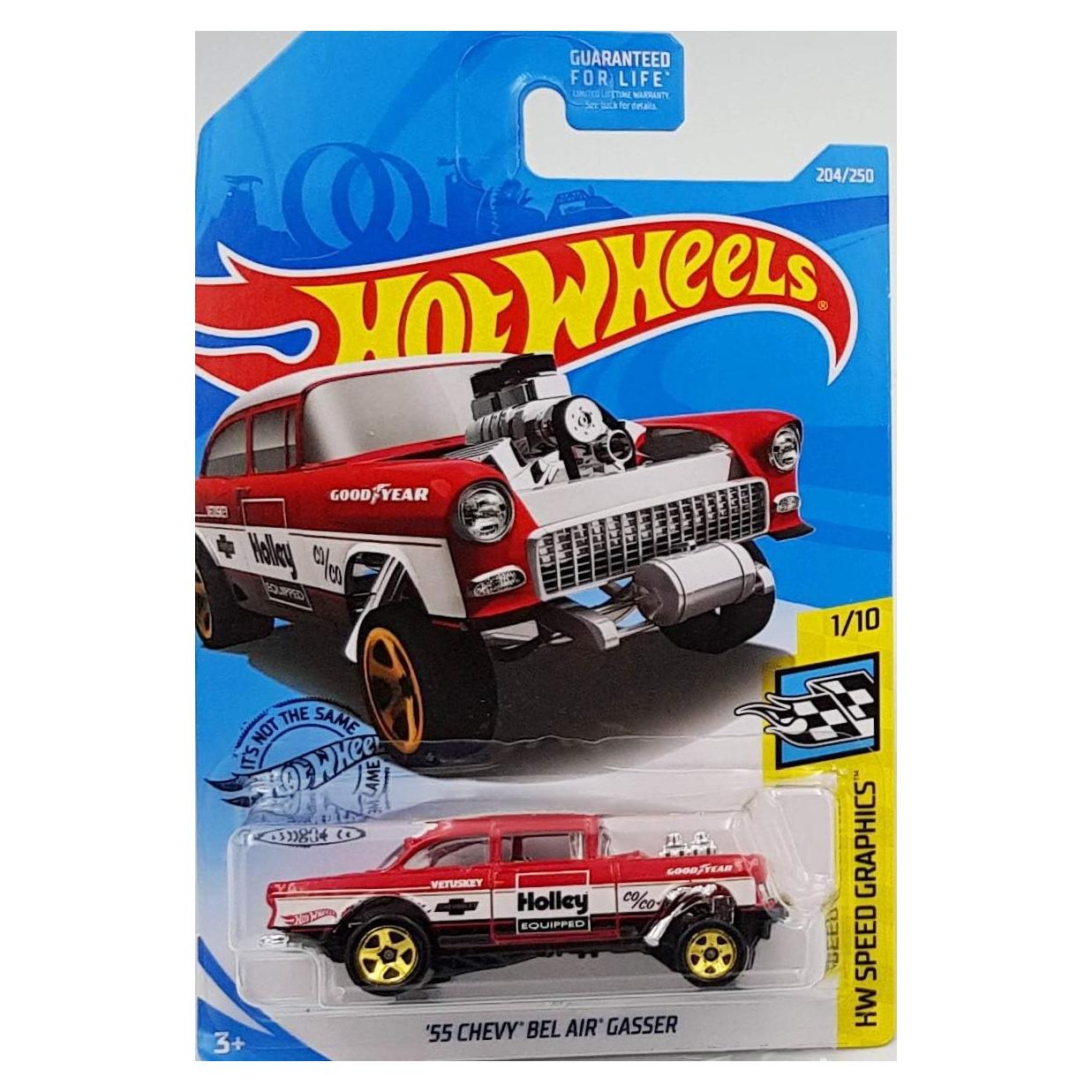 Auto de Colección Hot Wheels 2019 '55 Chevy Bel Air Gasser