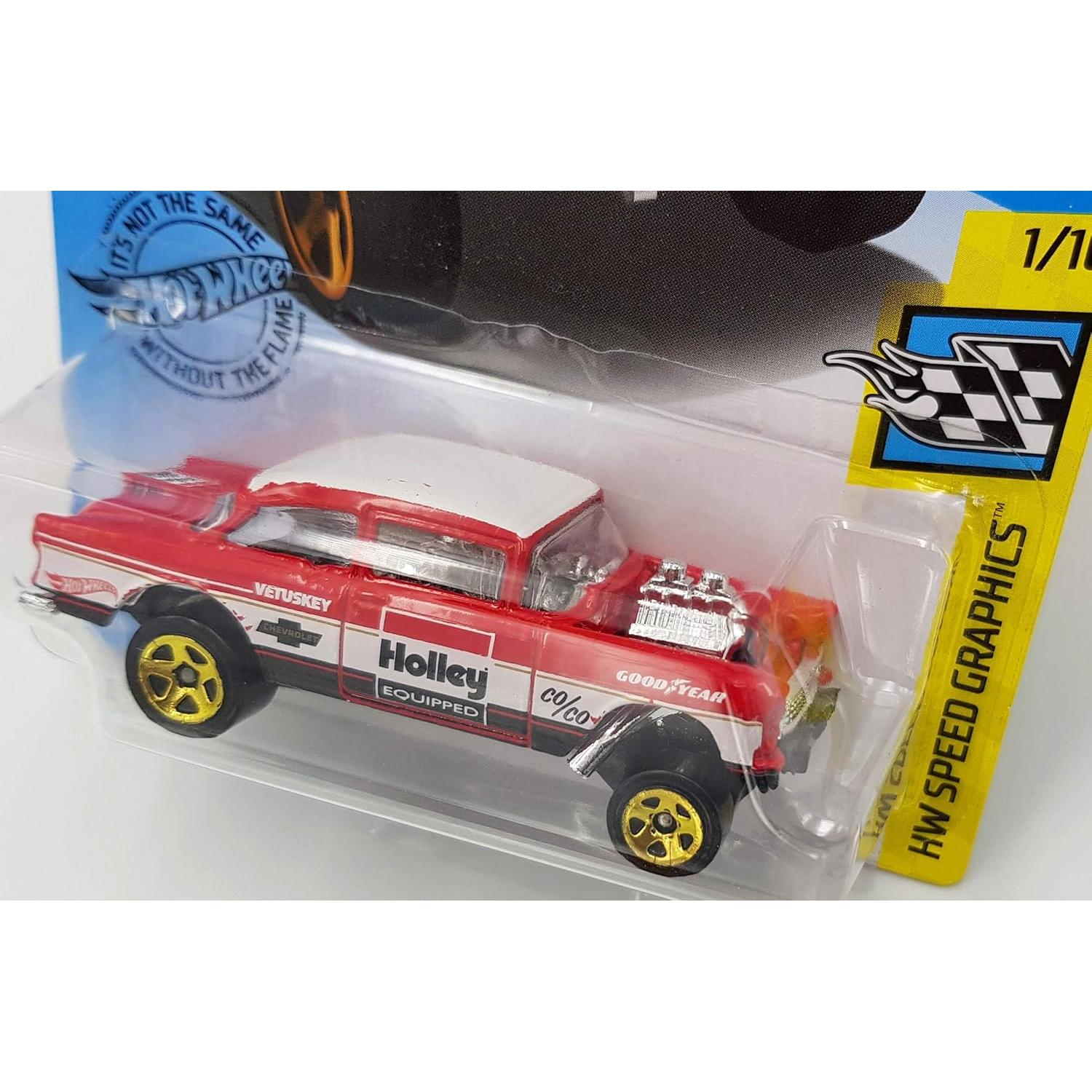 Auto de Colección Hot Wheels 2019 '55 Chevy Bel Air Gasser