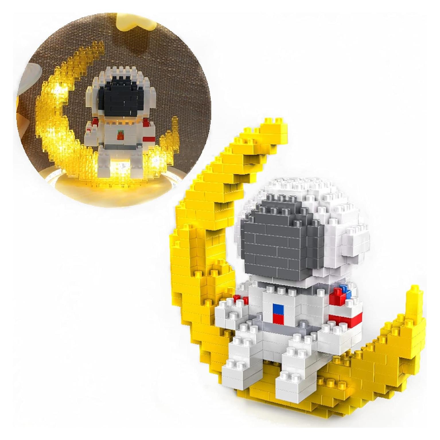 Conjunto de Construcción Mini Astronauta Finger Rock 388 Piezas