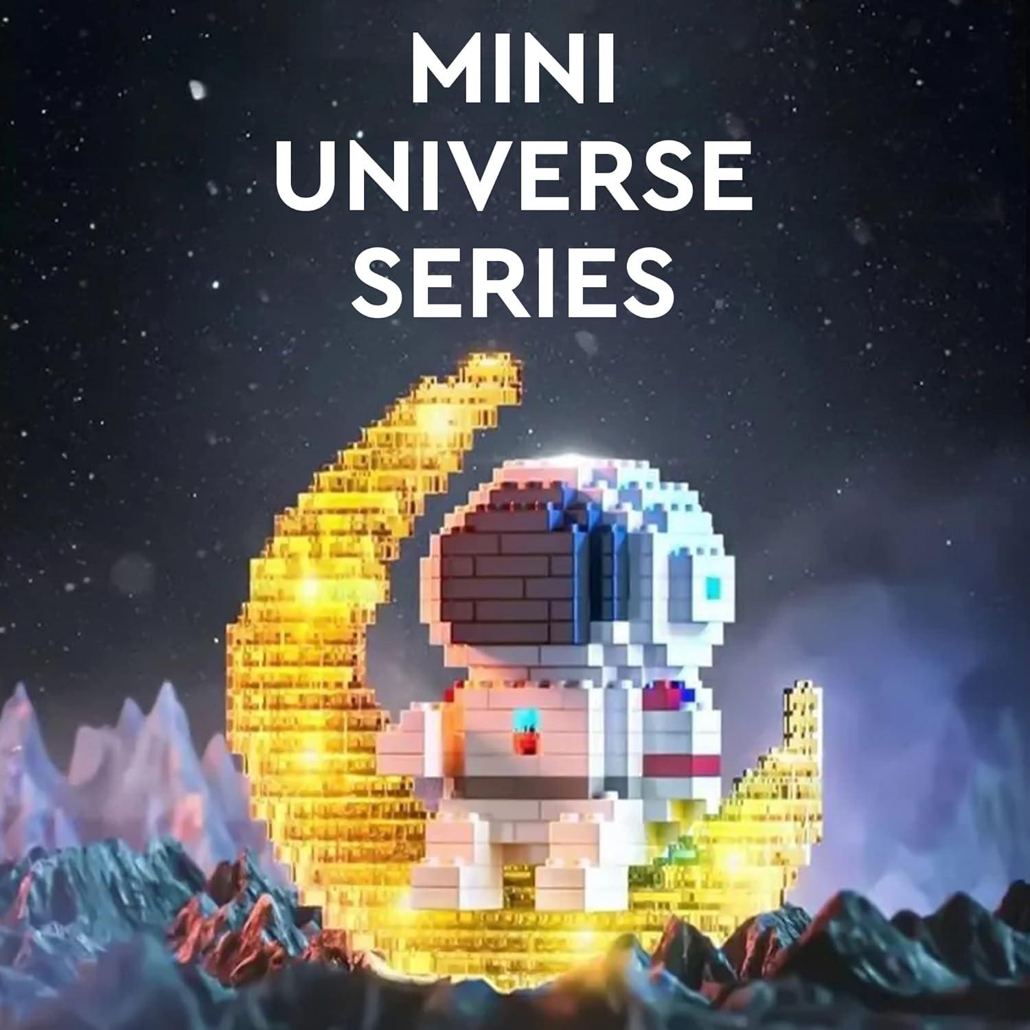 Conjunto de Construcción Mini Astronauta Finger Rock 388 Piezas