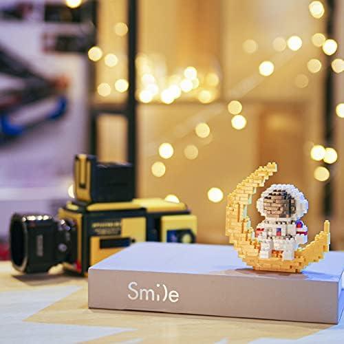 Conjunto de Construcción Mini Astronauta Finger Rock 388 Piezas