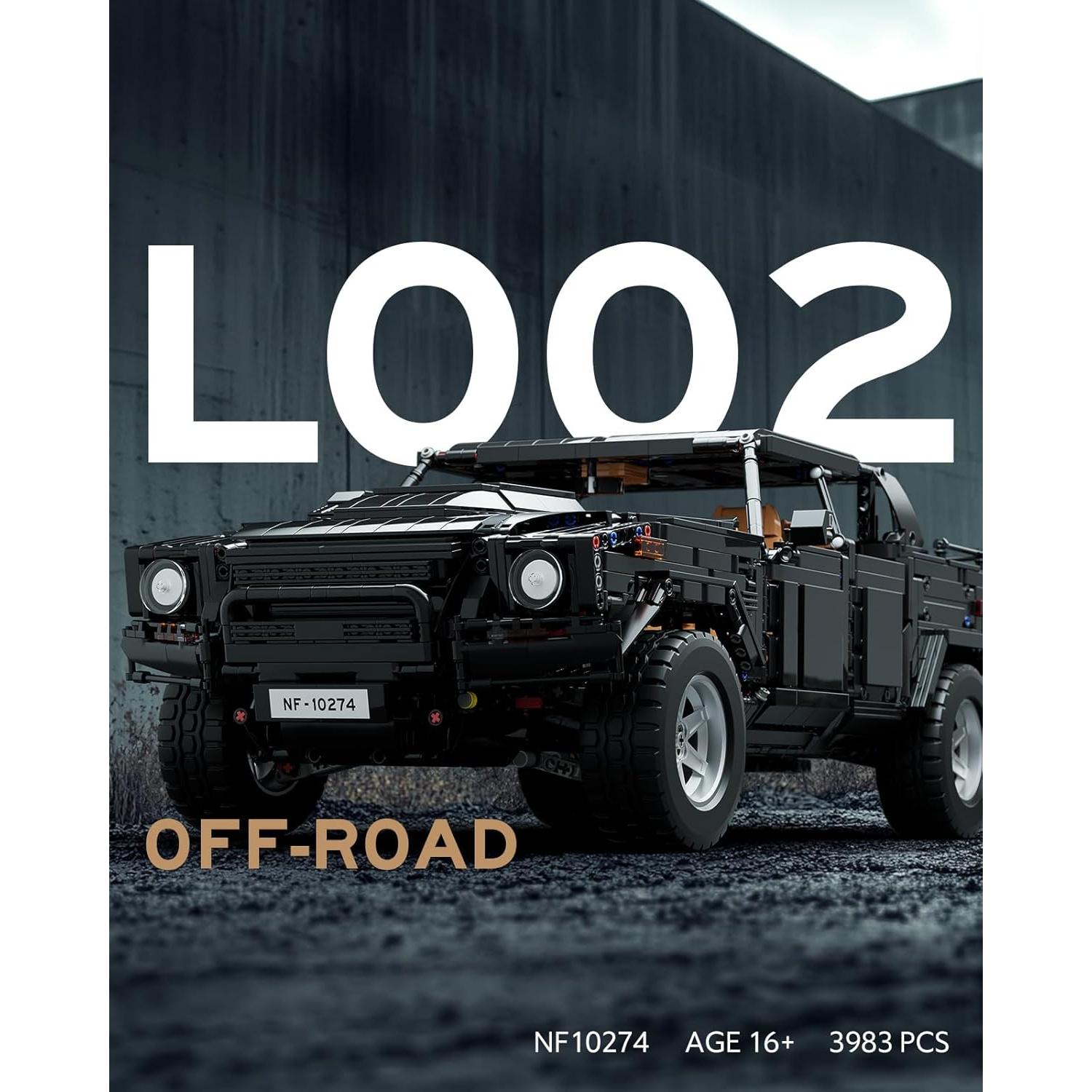 Set de Construcción Nifeliz L002 Coche Off-Road 3983 Piezas