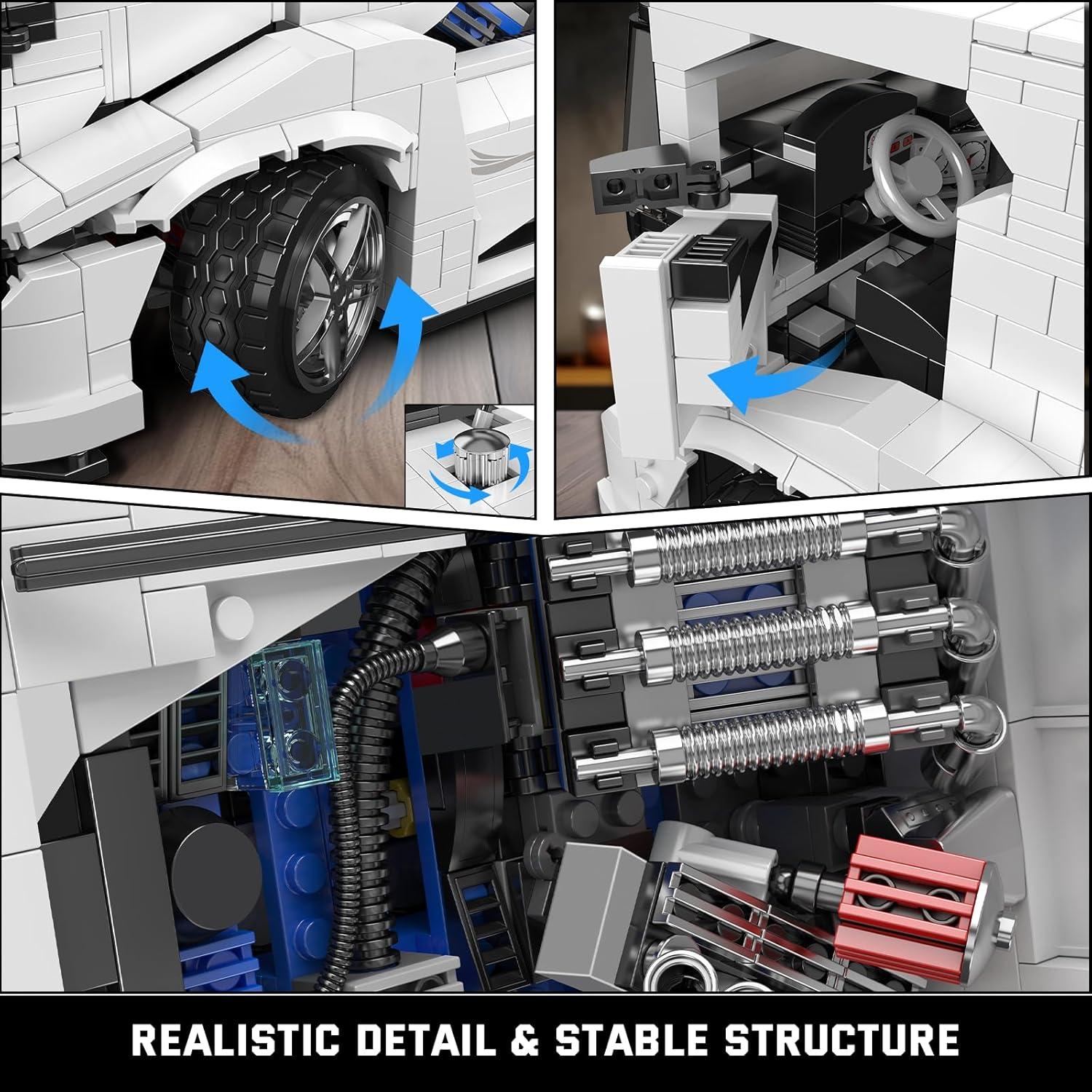 Set de Construcción Mould King 10036 Camión Tractor 1604 Piezas