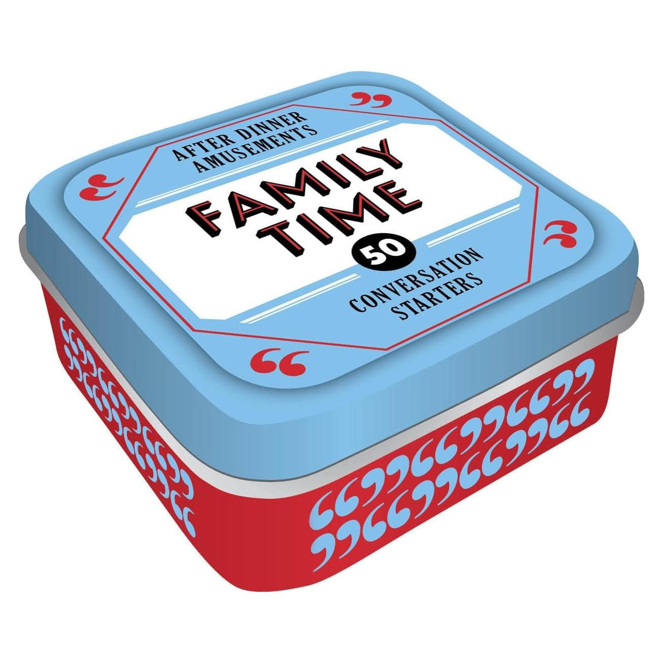 Juego de Cartas de Conversación Familiar - Tiempo en Familia