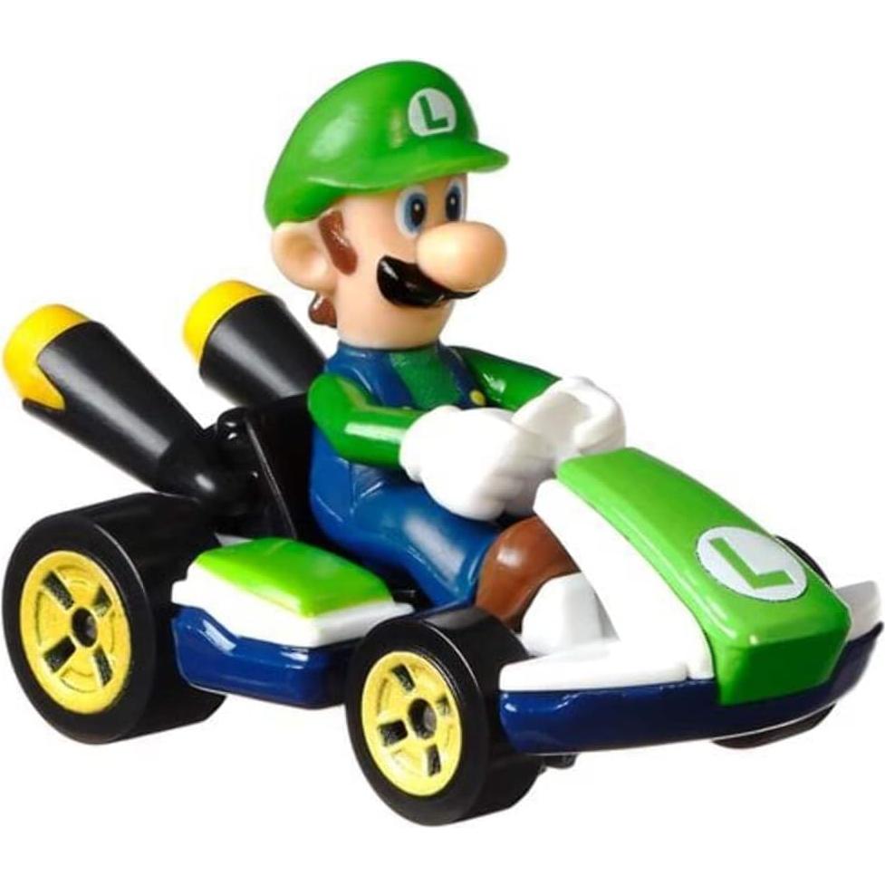 Hot Wheels Mario Kart Coche a Escala 1:64 Toad HKD58