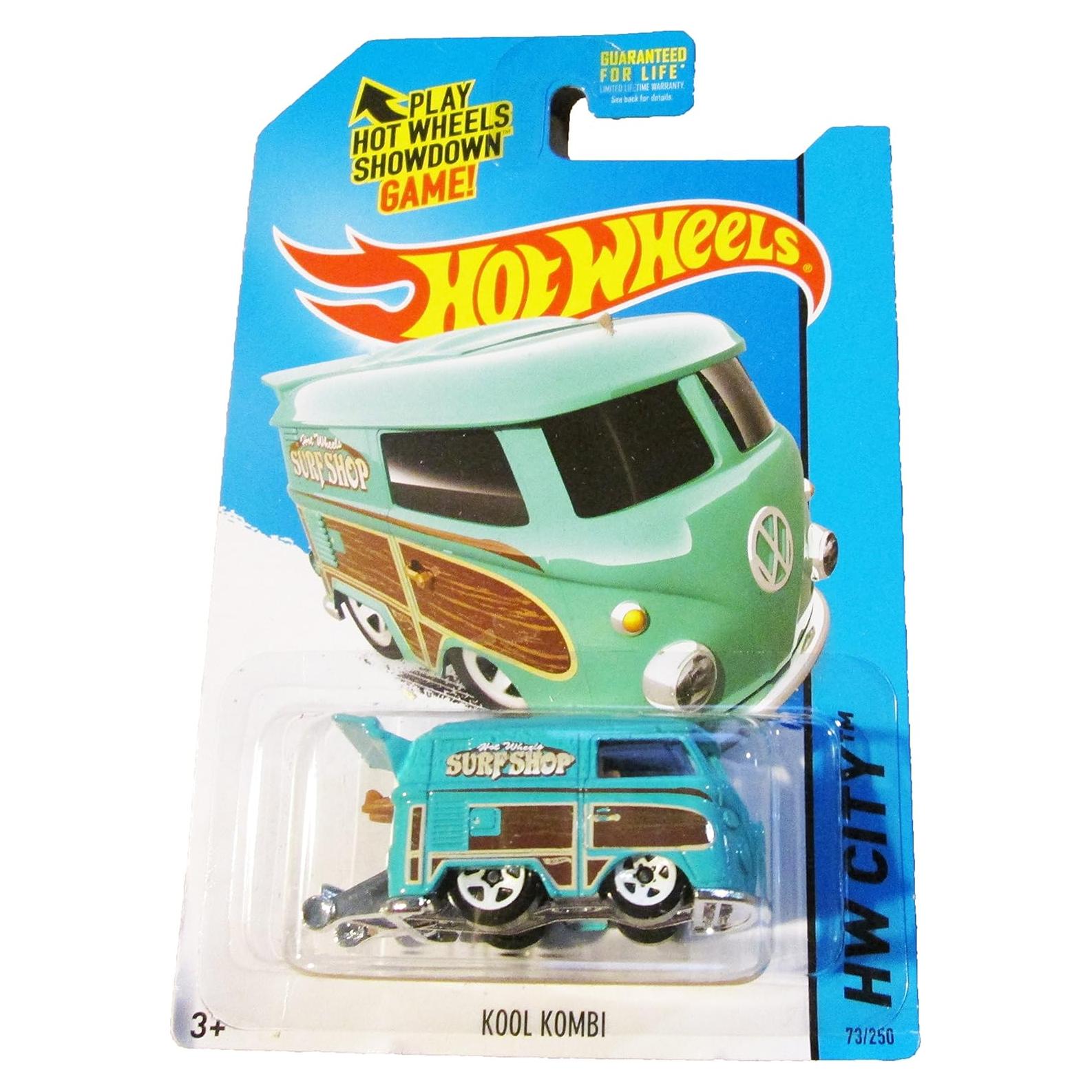 Hot Wheels Volkswagen Kool Kombi 2015 - Juguete Metal 86g