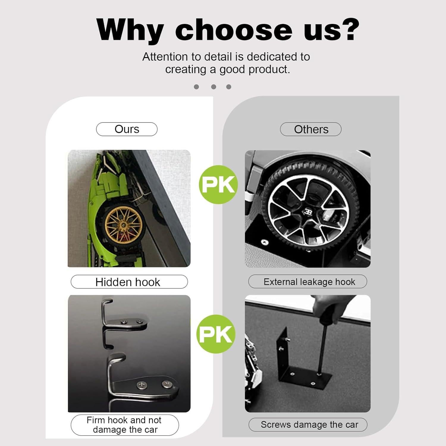 Panel de Exhibición para Lego Technic Lamborghini Sián 42115