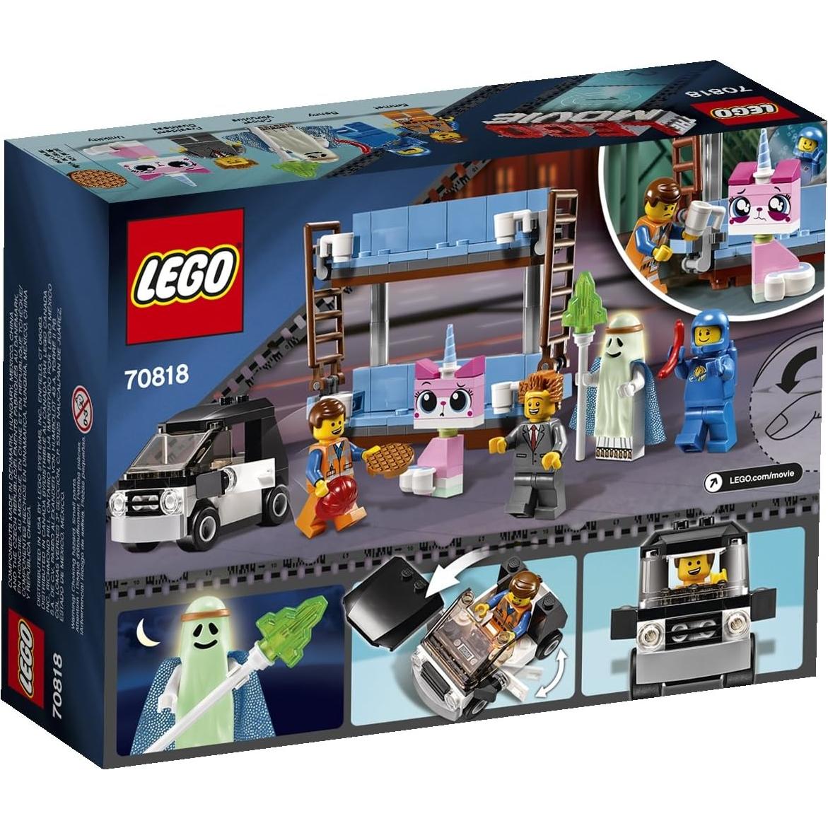 Sofá de dos pisos LEGO Movie con 4 minifiguras y accesorios