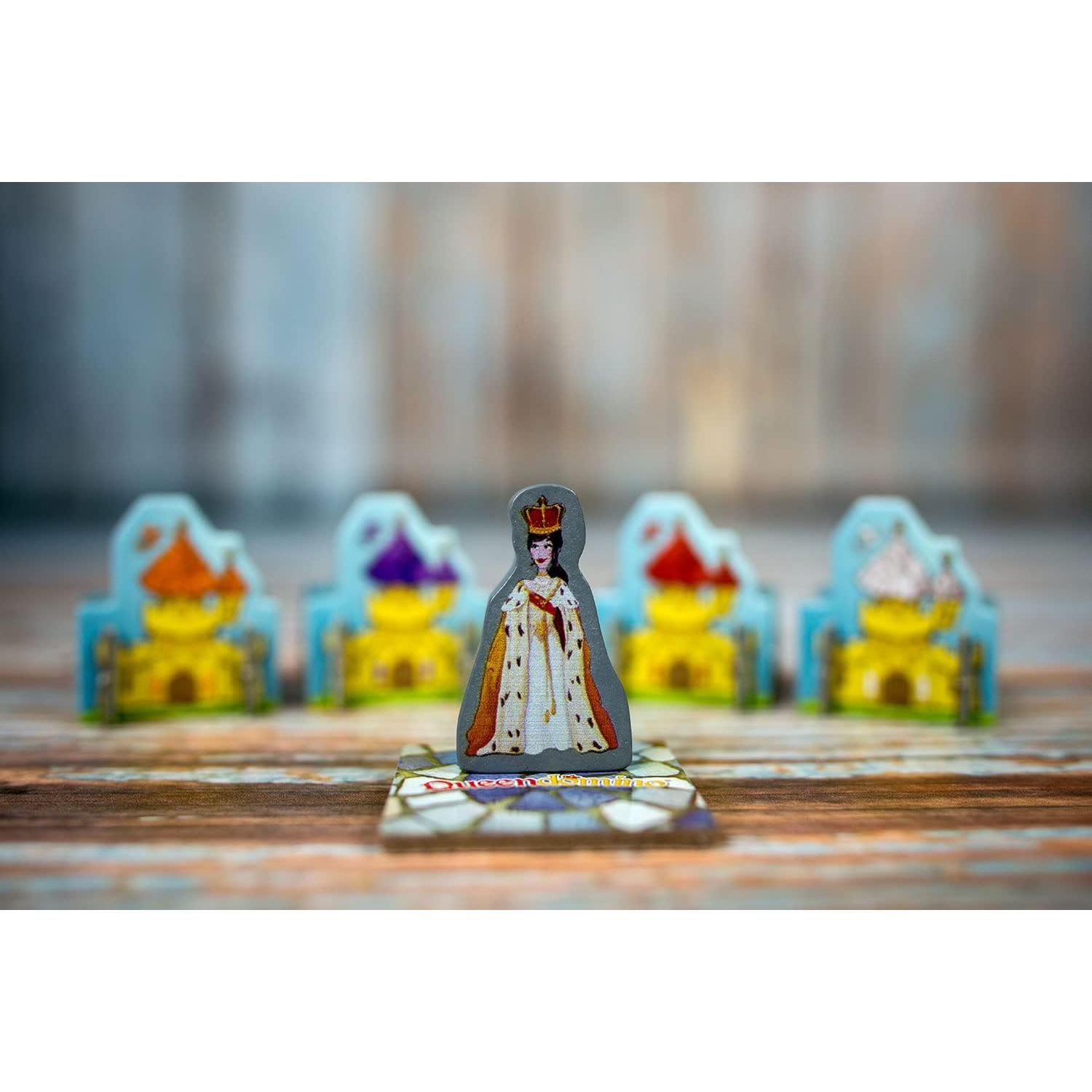 Juego de Mesa Queendomino Blue Orange - Estrategia 2-4 Jugadores