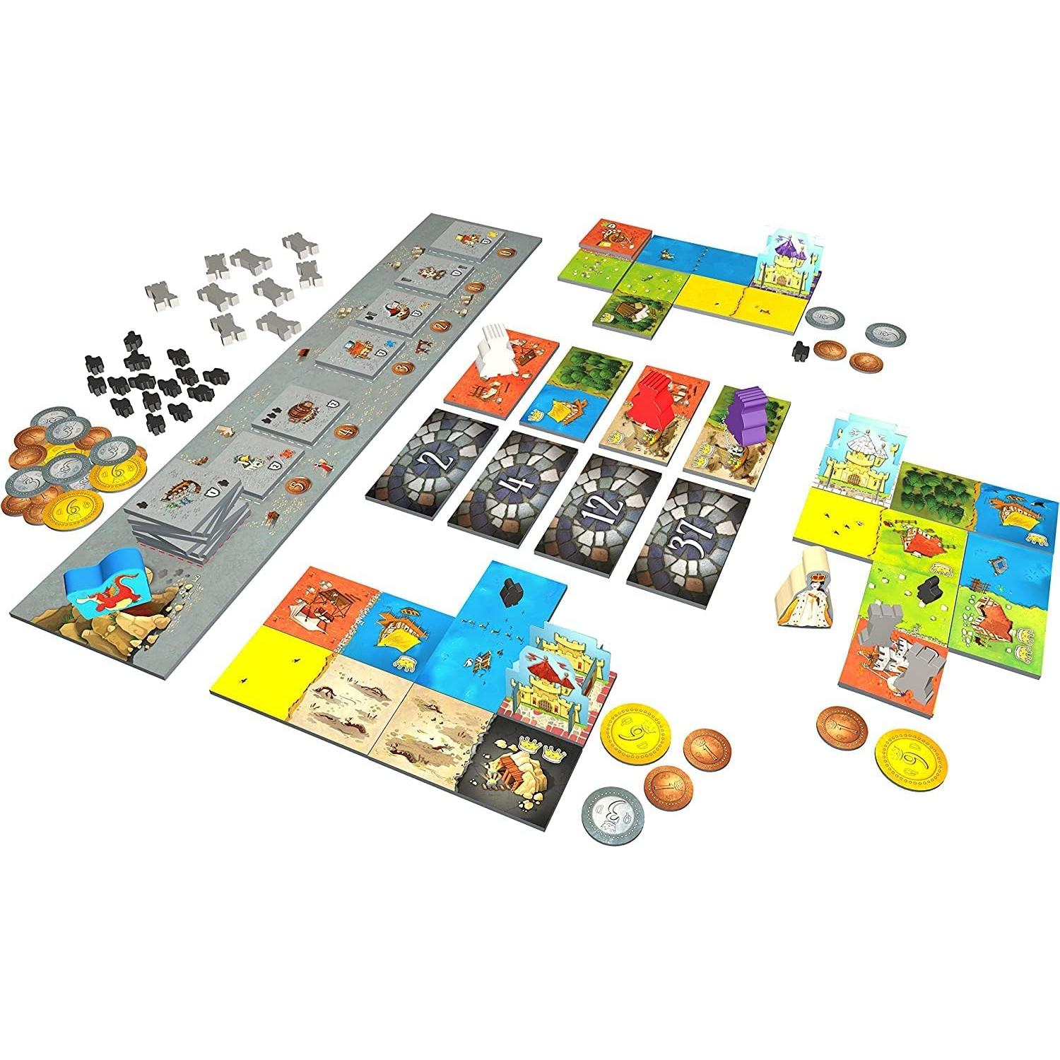 Juego de Mesa Queendomino Blue Orange - Estrategia 2-4 Jugadores
