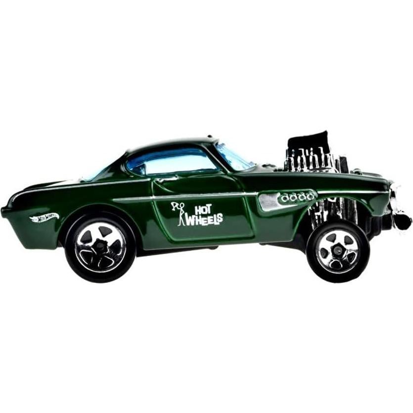 Hot Wheels Volvo P1800 Gasser Coche Fundición 1:64 Niños 3+