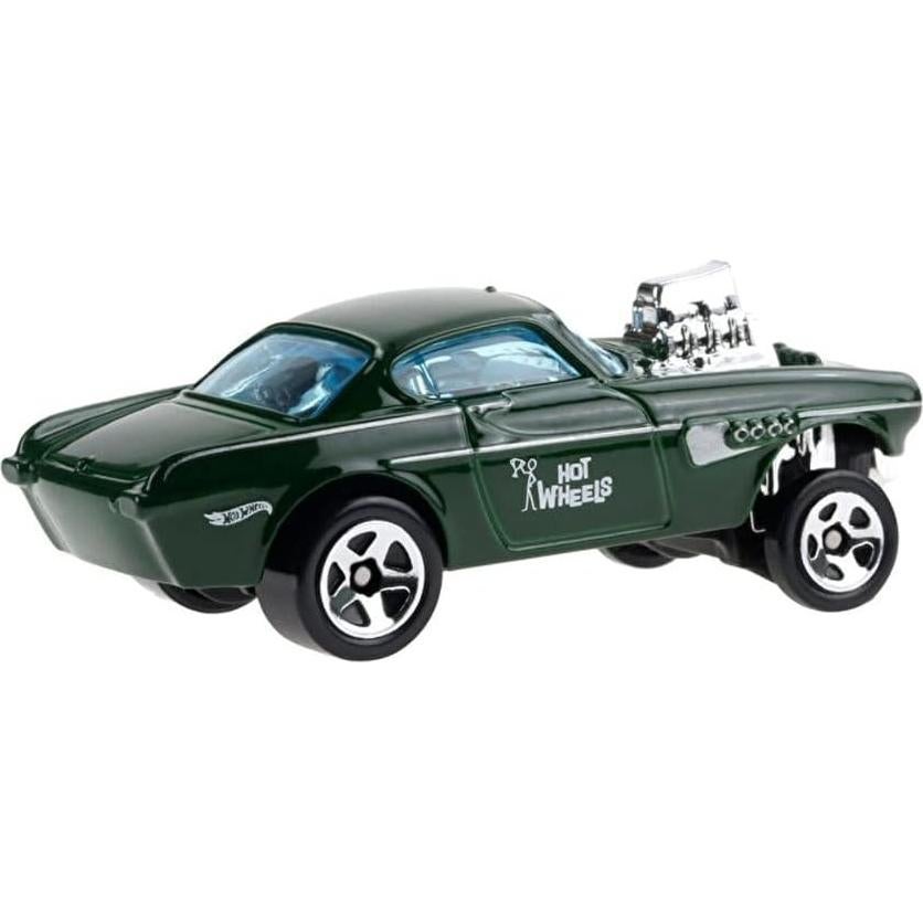 Hot Wheels Volvo P1800 Gasser Coche Fundición 1:64 Niños 3+