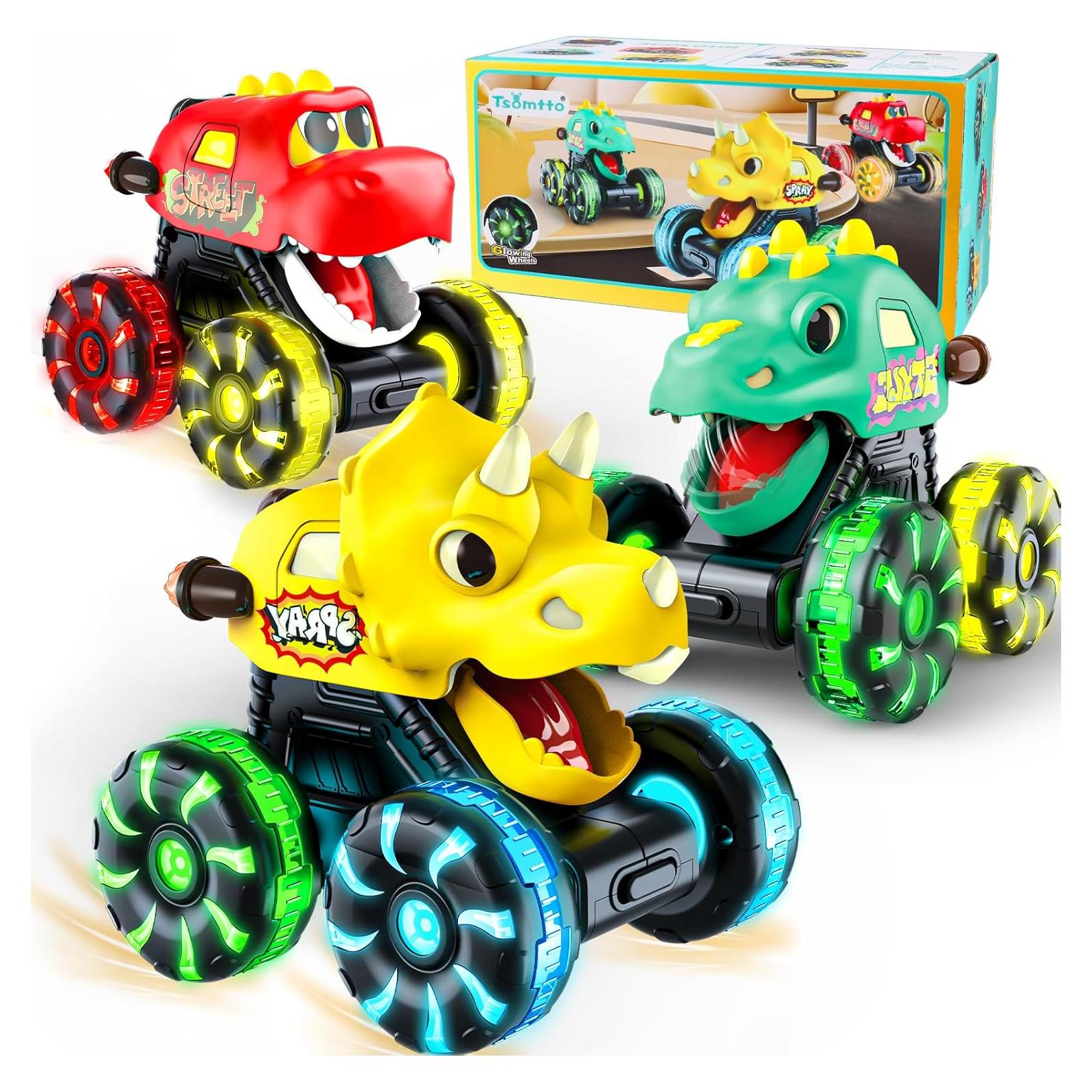 Juguetes Camiones Monstruo Dinosaurios Tsomtto 3-5 Años