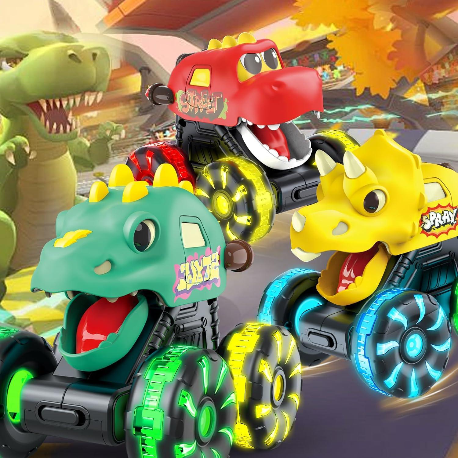 Juguetes Camiones Monstruo Dinosaurios Tsomtto 3-5 Años