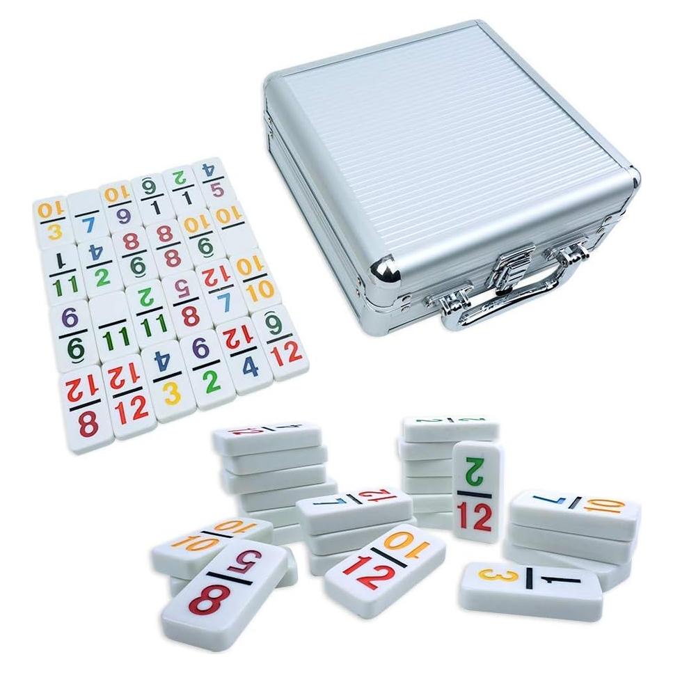 Juego de Dominó Tren Mexicano Huagu - Doble 12 - 91 Fichas