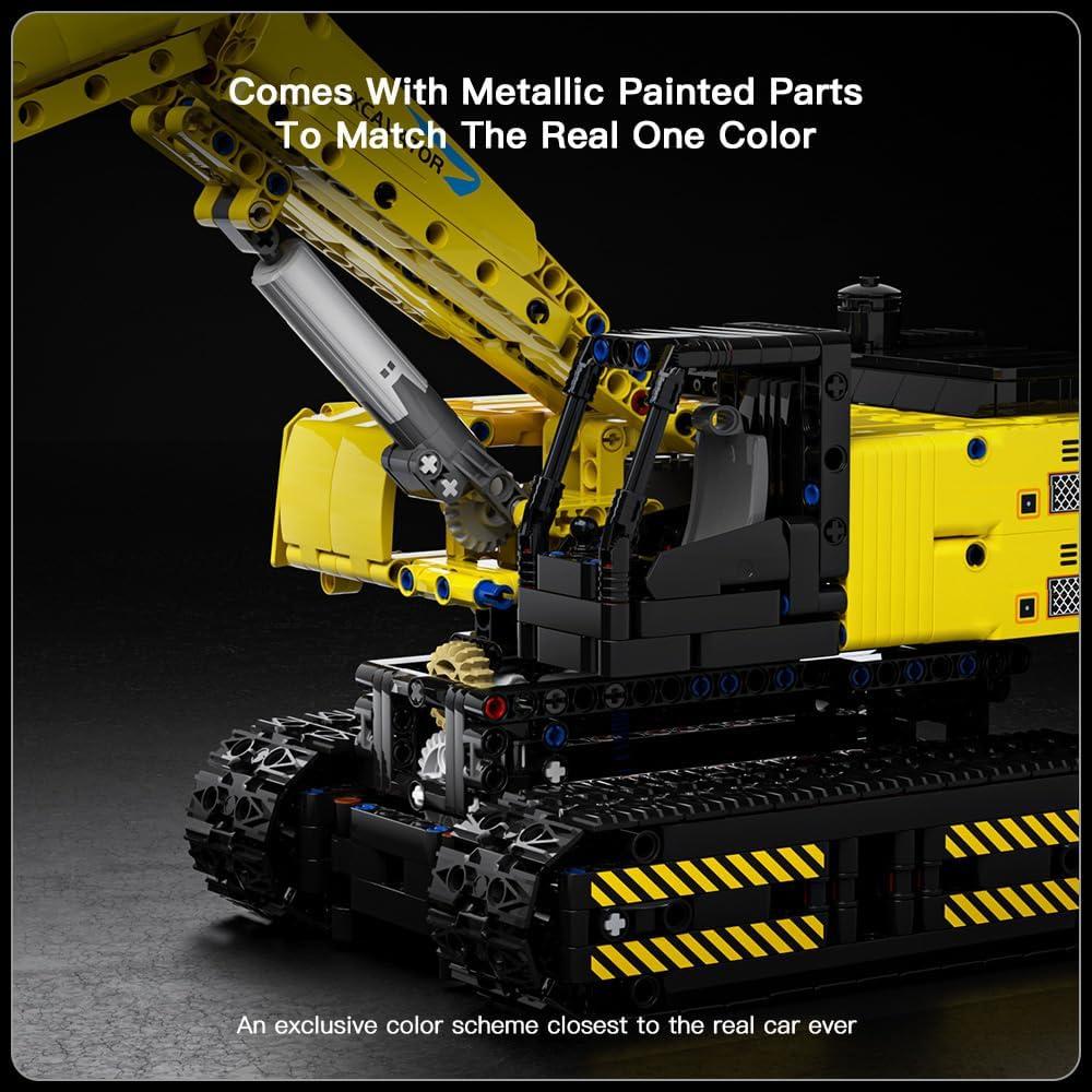 Excavadora RC Mould King 15061 Control Remoto 1120PCS