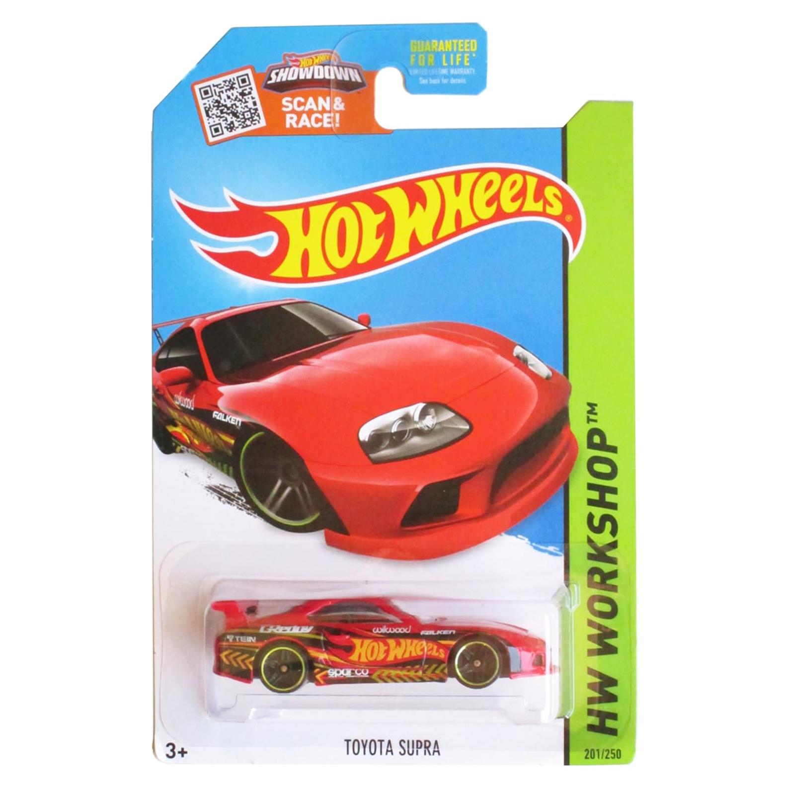 Hot Wheels Toyota Supra 2015 1:64 Rojo Coleccionable