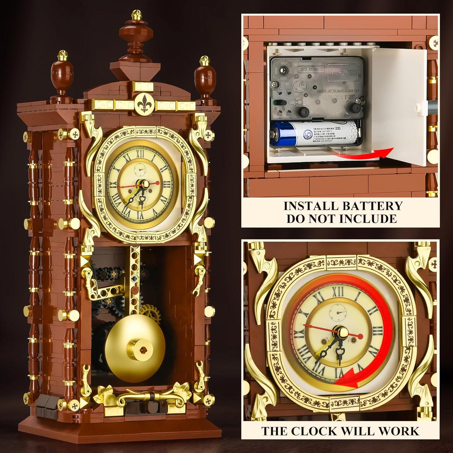 Juego de Construcción Reloj Retro ONITUOFO 751 Piezas