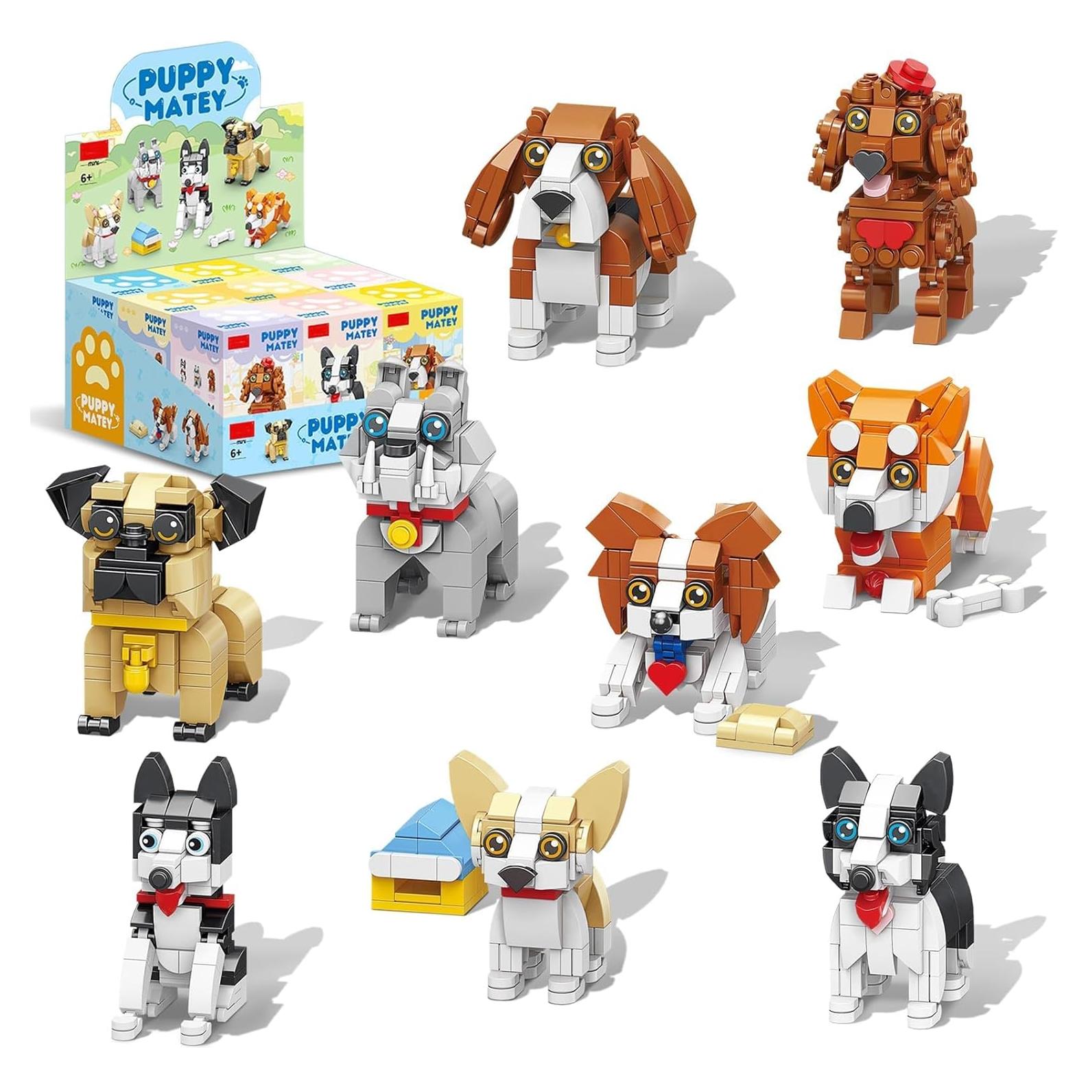 Juego de Bloques de Construcción Mini Perro 9 en 1 PLAYBRIX