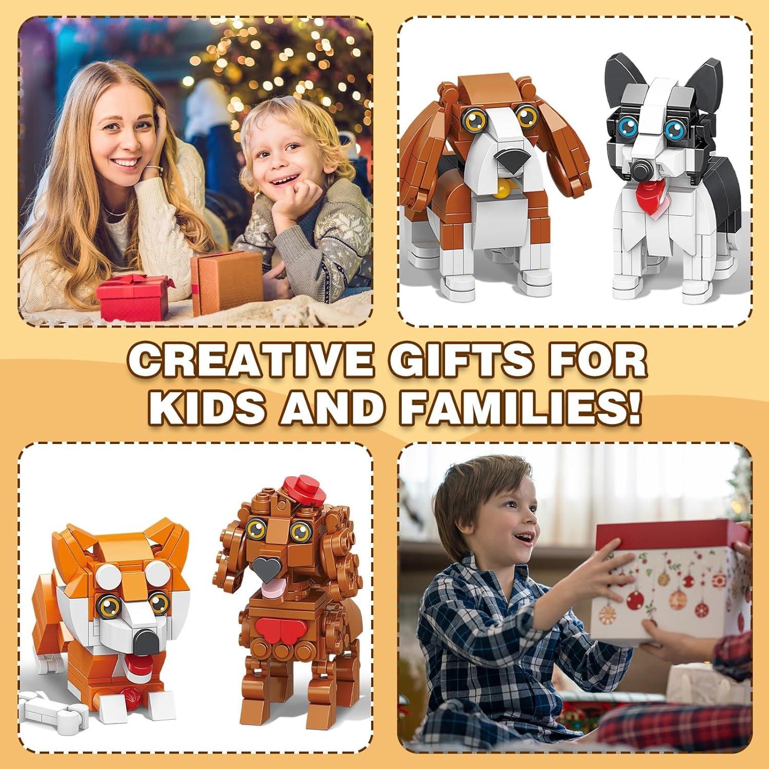 Juego de Bloques de Construcción Mini Perro 9 en 1 PLAYBRIX