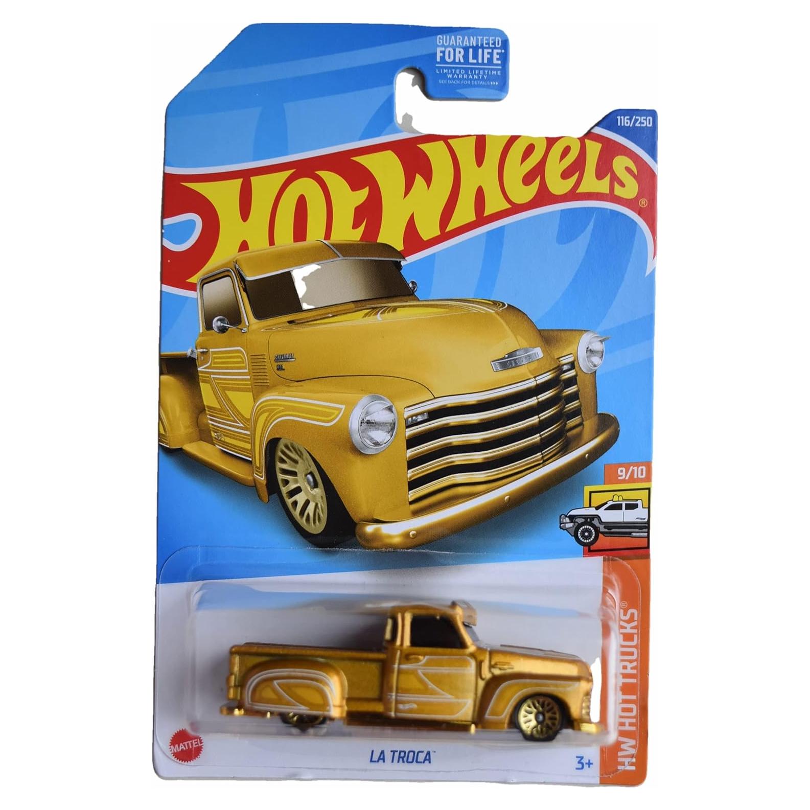 Hot Wheels La Troca Hot Trucks 9/10 - Oro 1:63