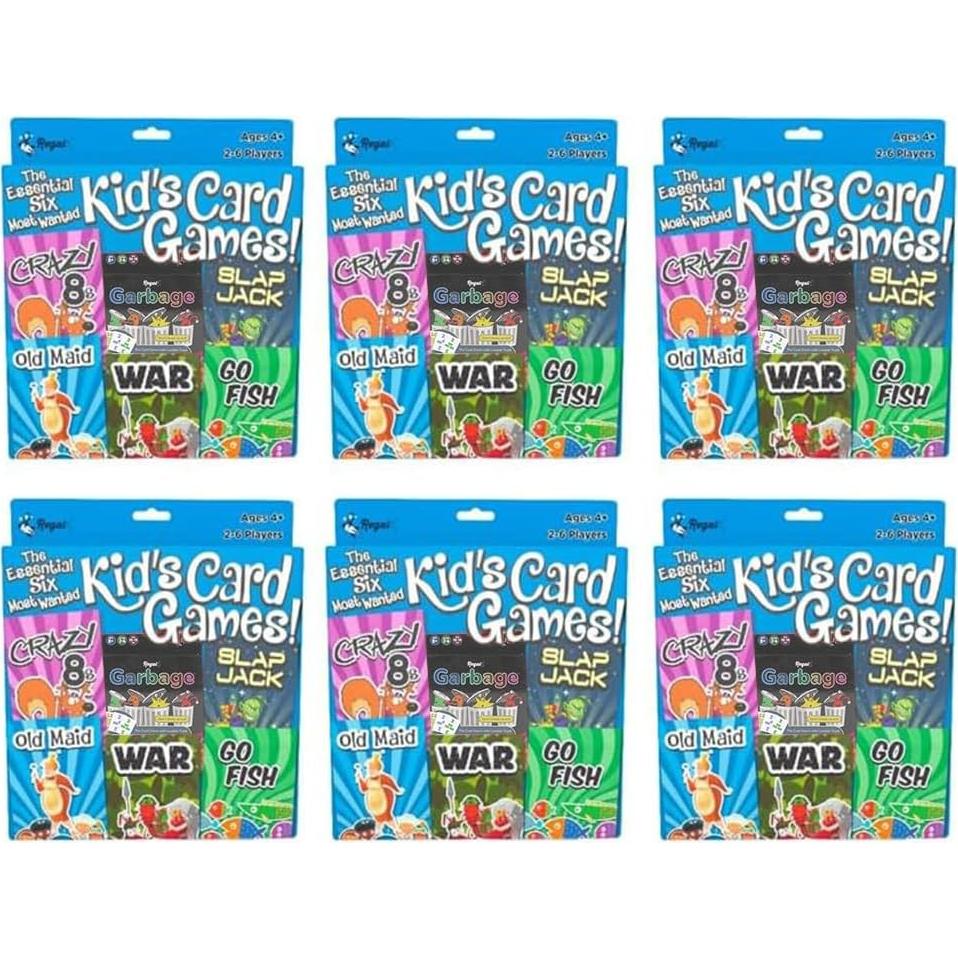 Juegos de Cartas Regal Games para Niños - 6 Juegos Clásicos