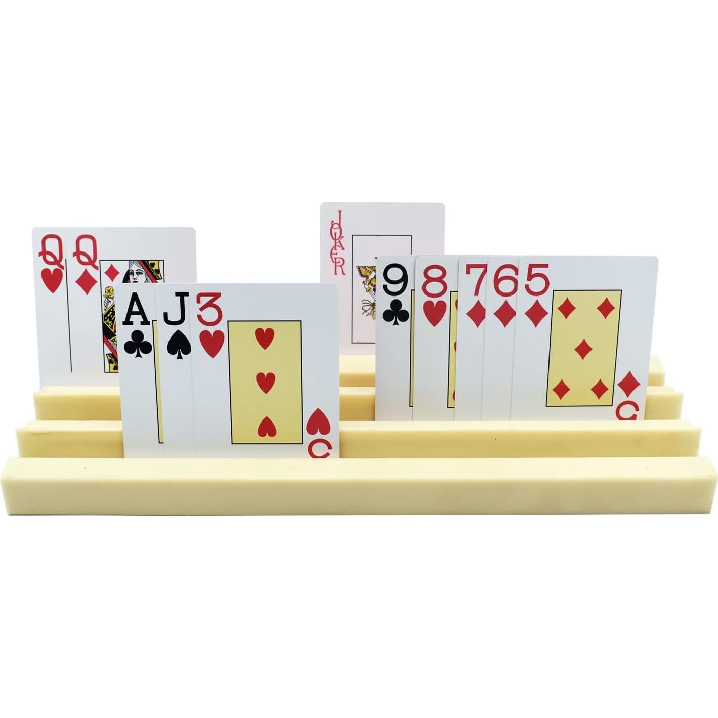 Soportes de Plástico Yuanhe para Dominó - Set de 4