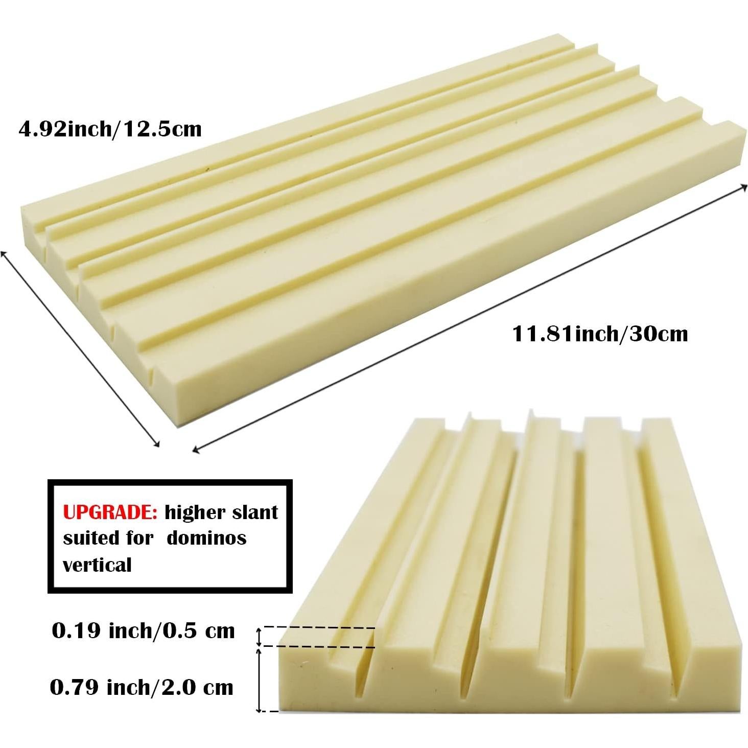 Soportes de Plástico Yuanhe para Dominó - Set de 4