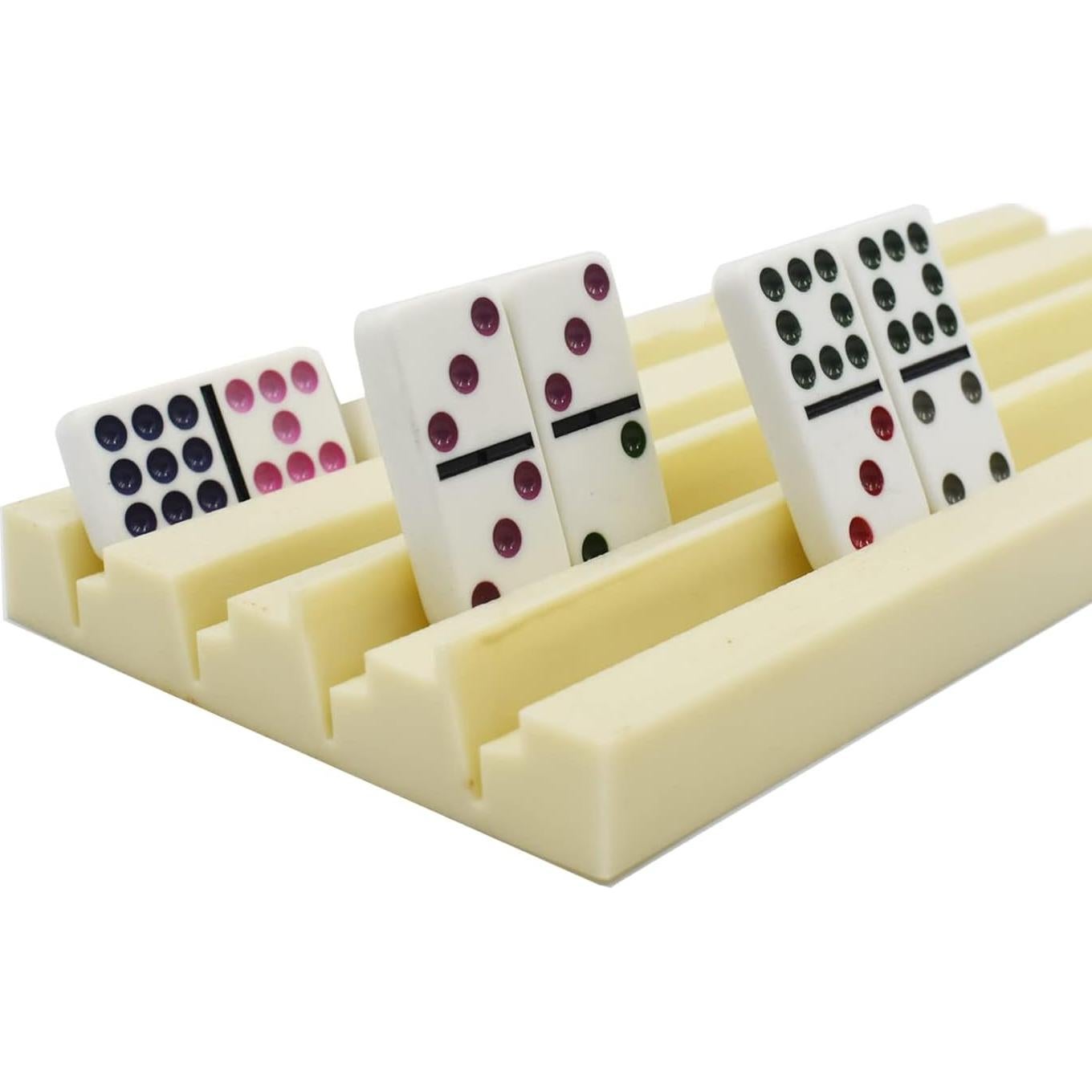 Soportes de Plástico Yuanhe para Dominó - Set de 4