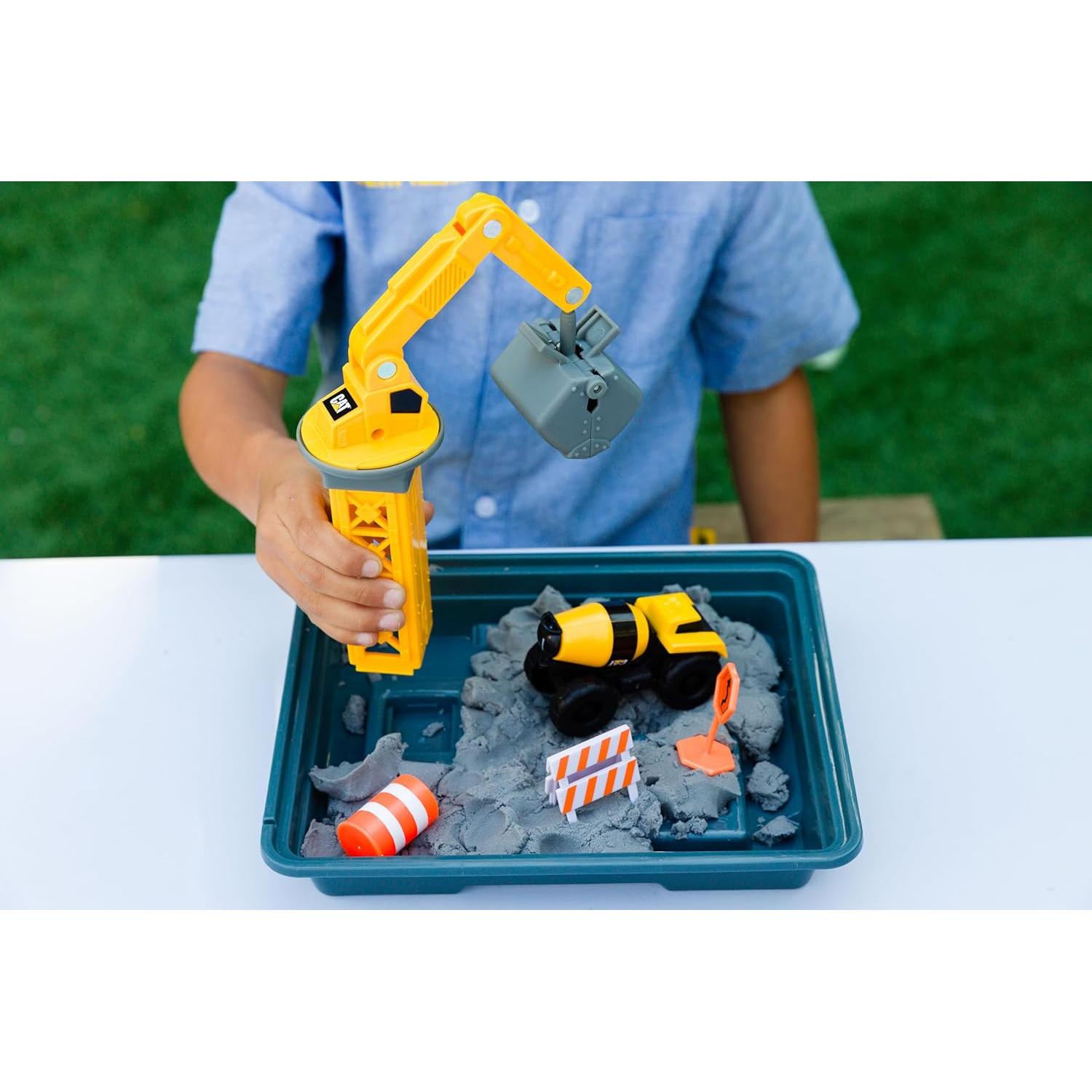 Juego de Construcción CAT Dig N' Build con 340 g de Concreto