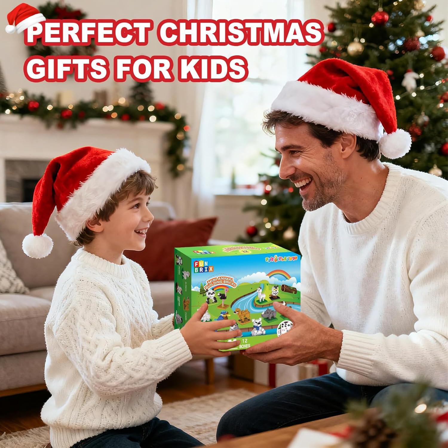 Juego de Bloques de Construcción Mini Animales DIVERTIDOS JUGUETES