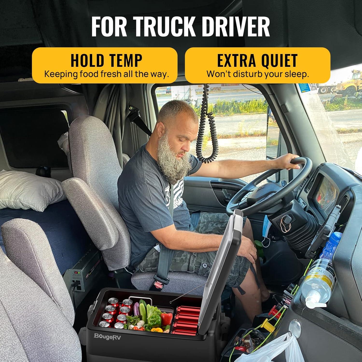 Refrigerador Portátil BougeRV E40 42QT 12V/24V DC